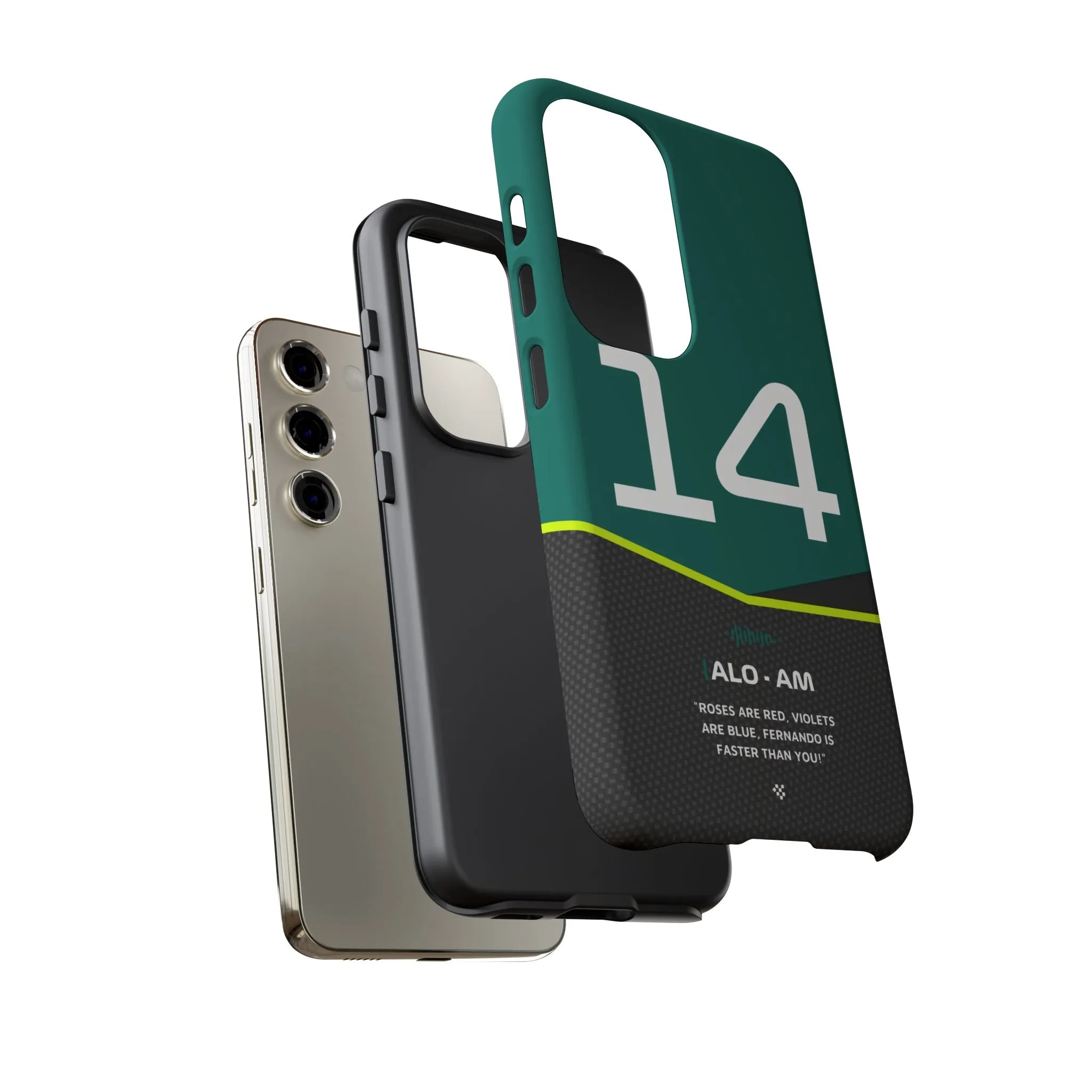 Fernando Alonso F1 Car Phone Case 2024