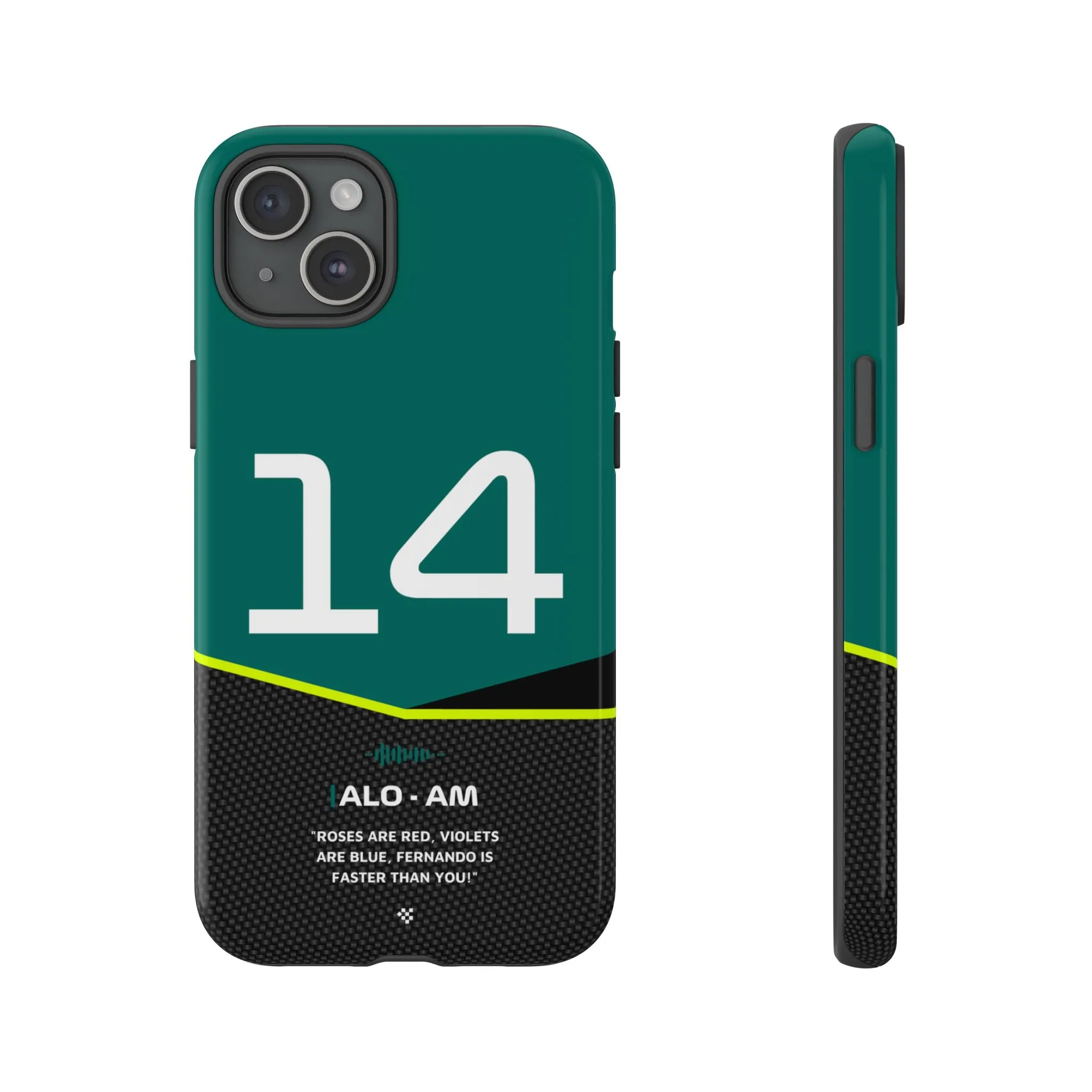 Fernando Alonso F1 Car Phone Case 2024