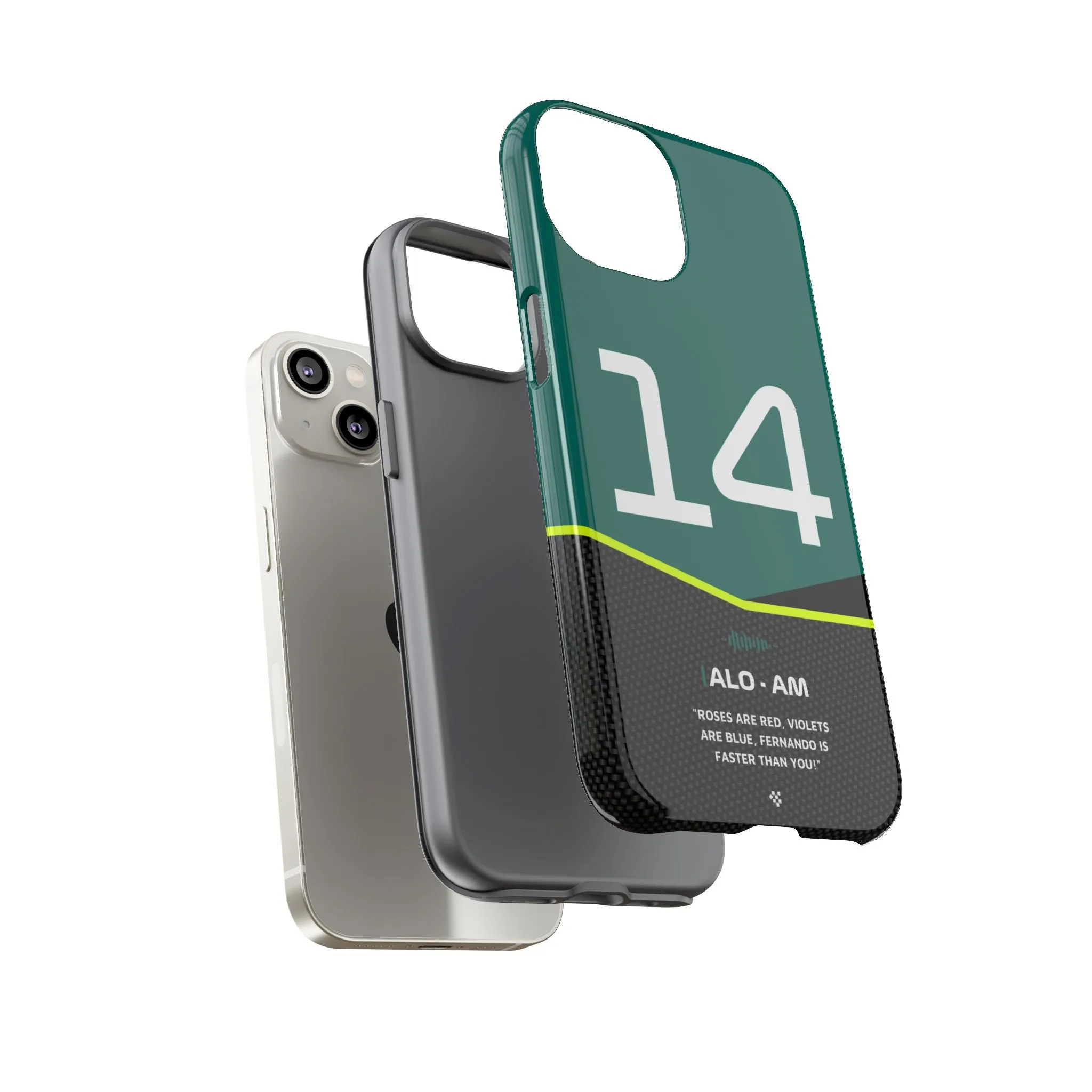 Fernando Alonso F1 Car Phone Case 2024