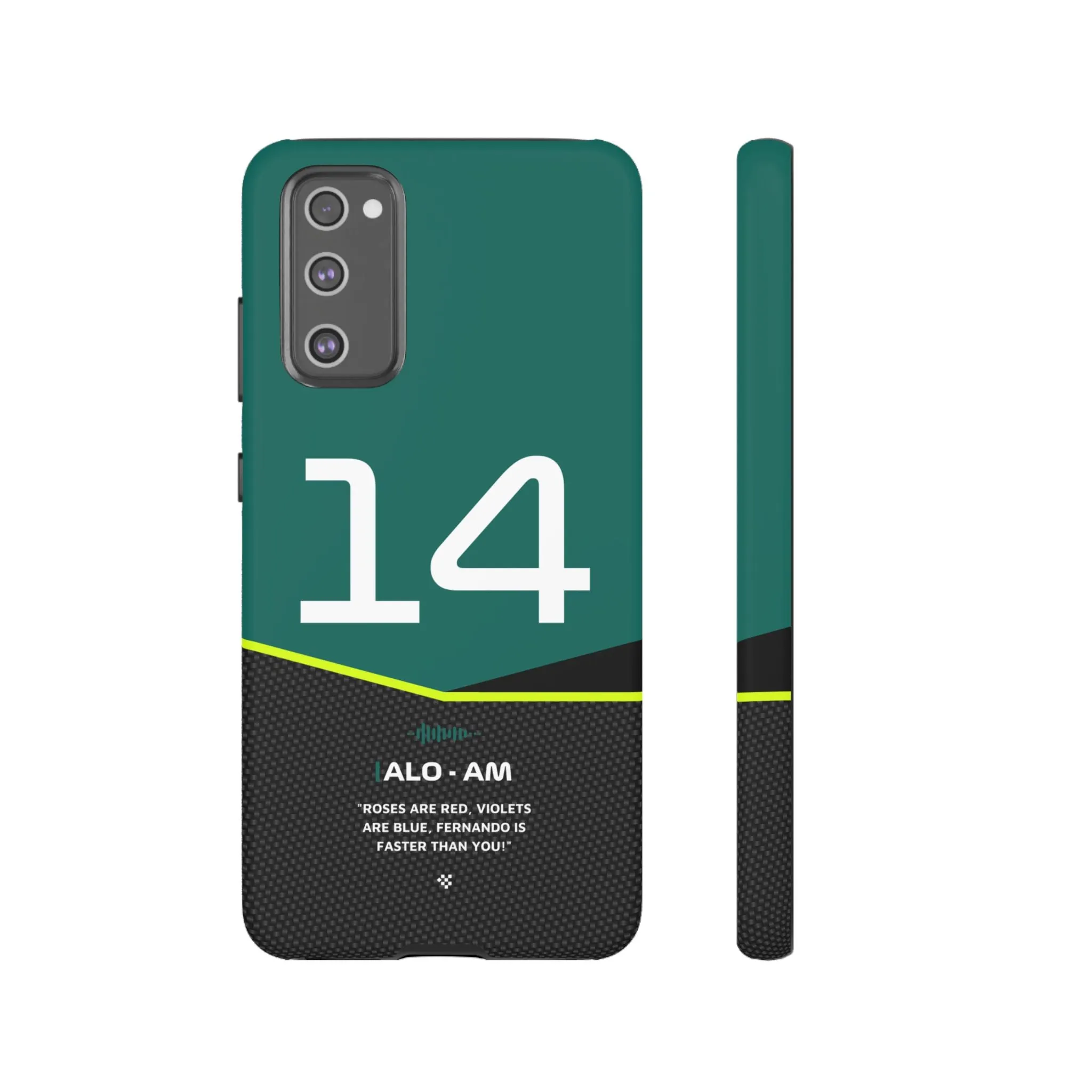 Fernando Alonso F1 Car Phone Case 2024