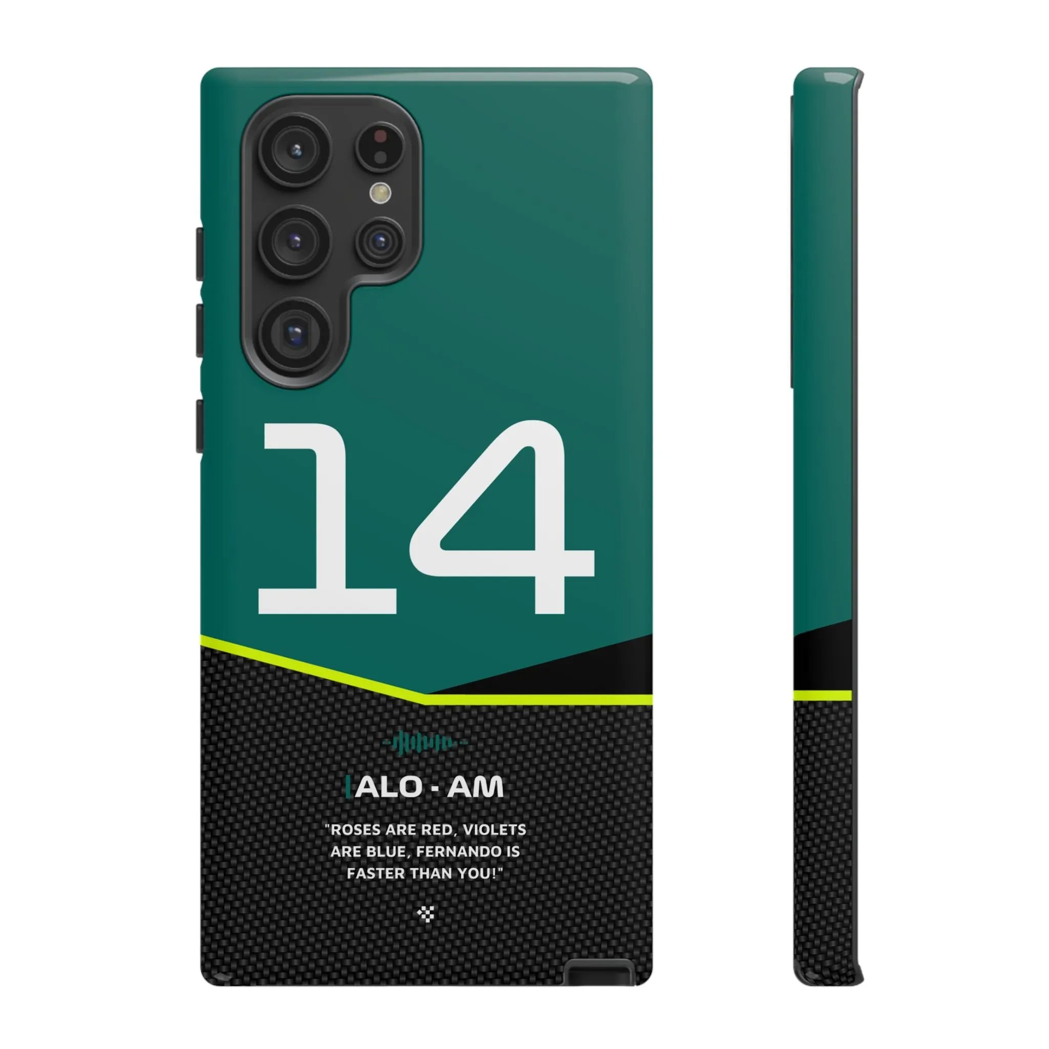 Fernando Alonso F1 Car Phone Case 2024