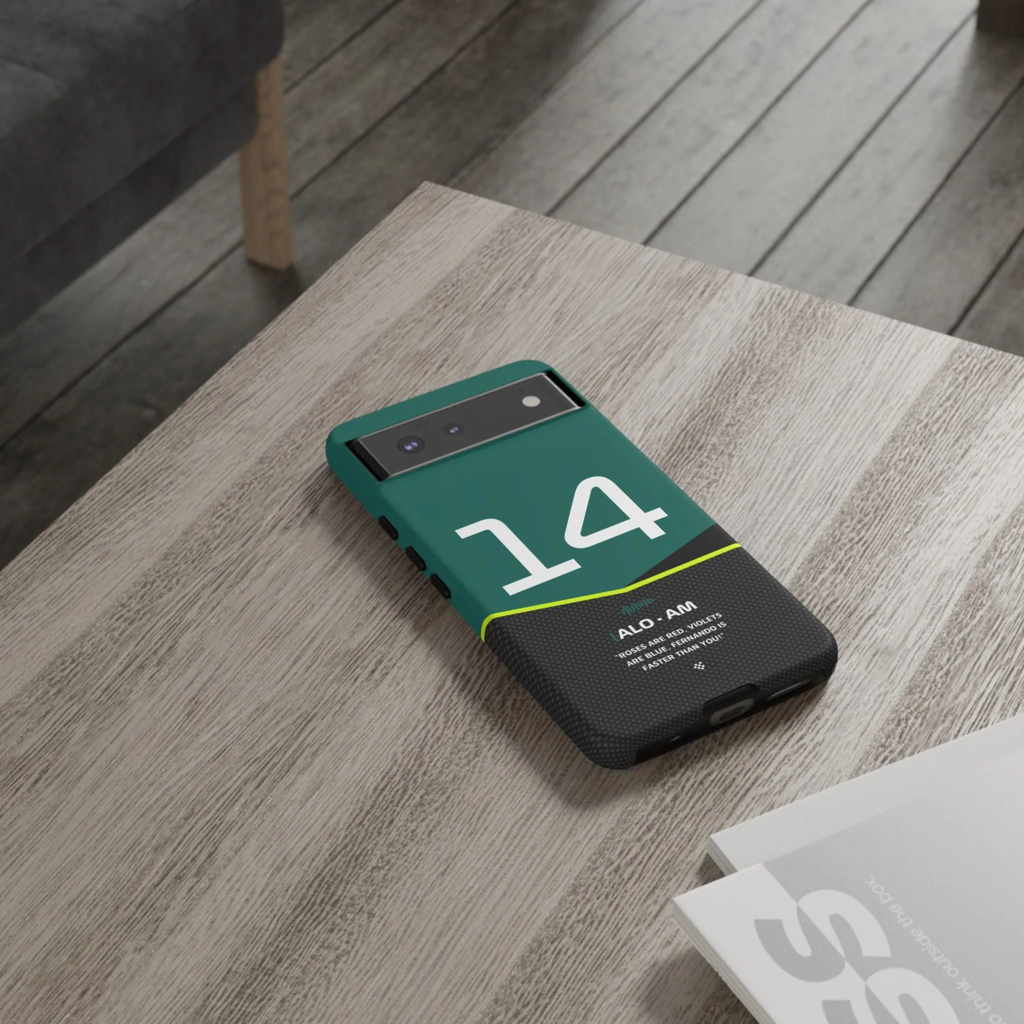 Fernando Alonso F1 Car Phone Case 2024