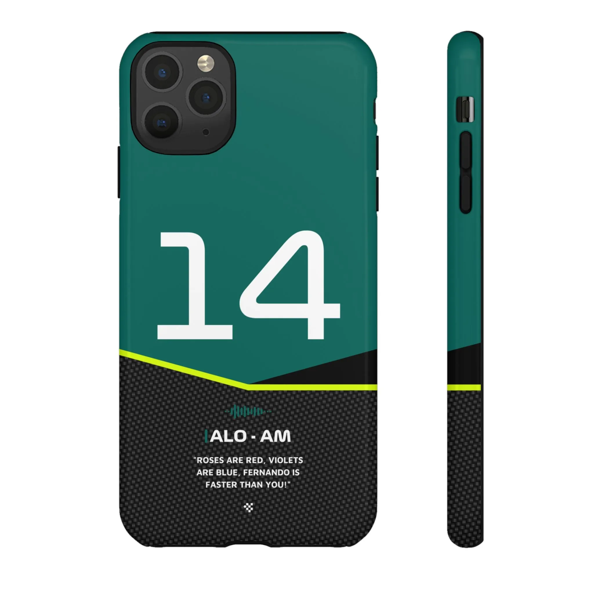 Fernando Alonso F1 Car Phone Case 2024