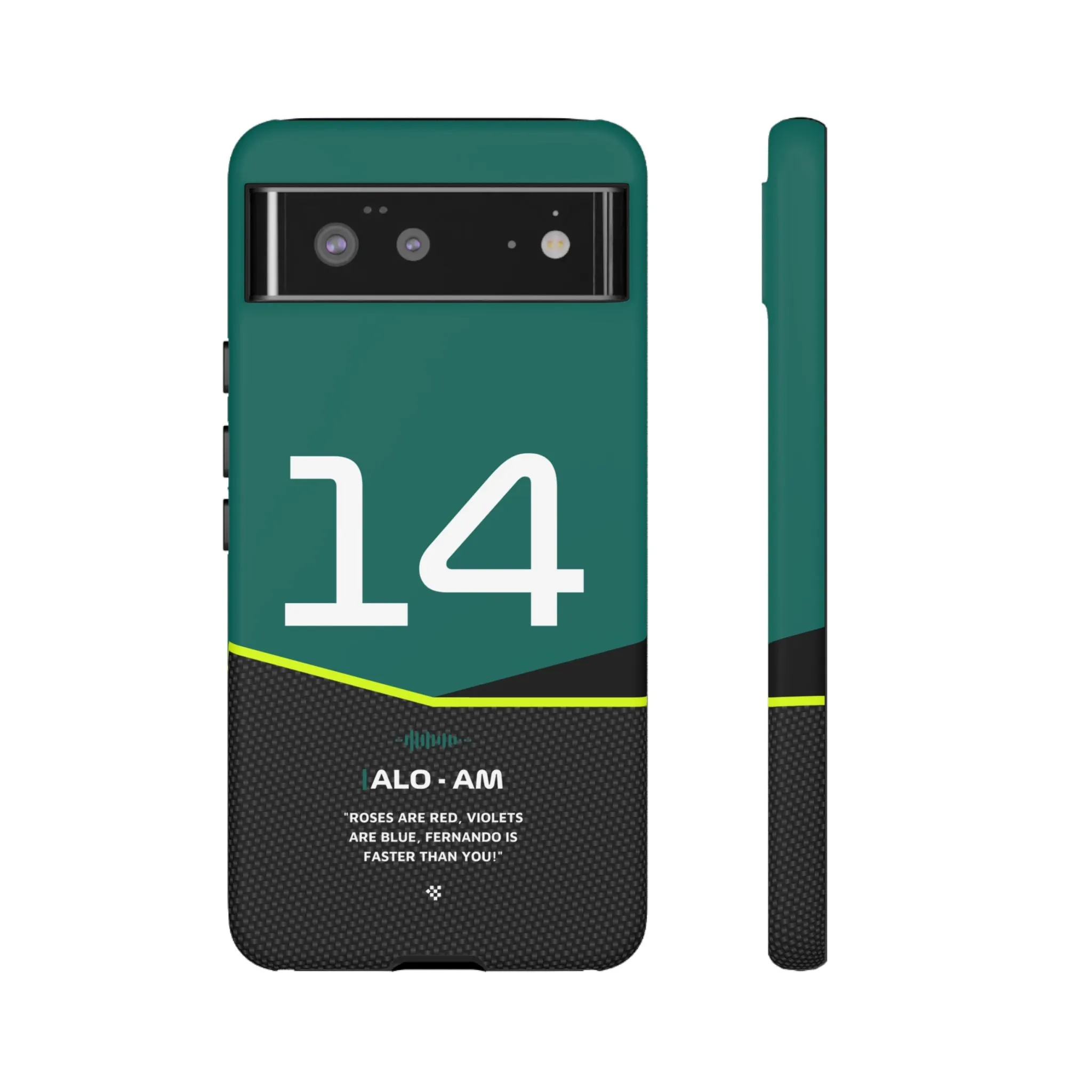 Fernando Alonso F1 Car Phone Case 2024