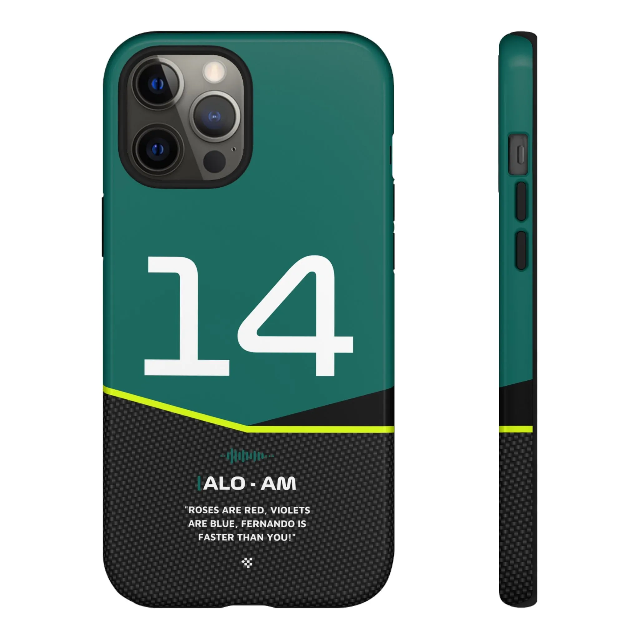 Fernando Alonso F1 Car Phone Case 2024