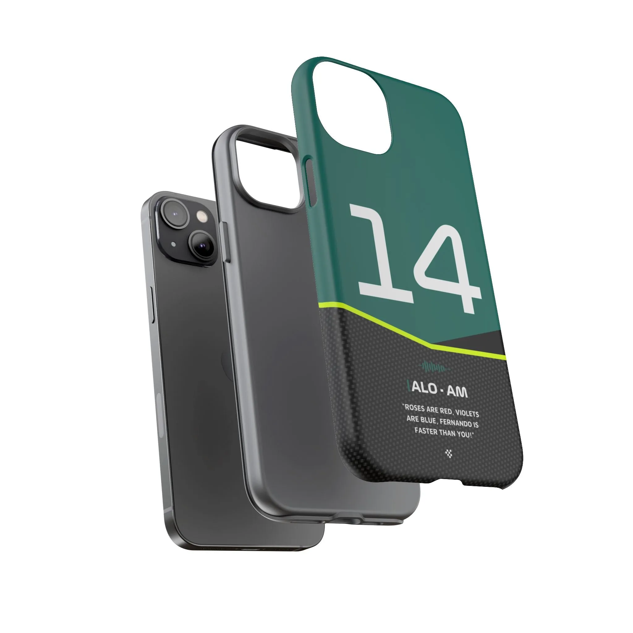 Fernando Alonso F1 Car Phone Case 2024