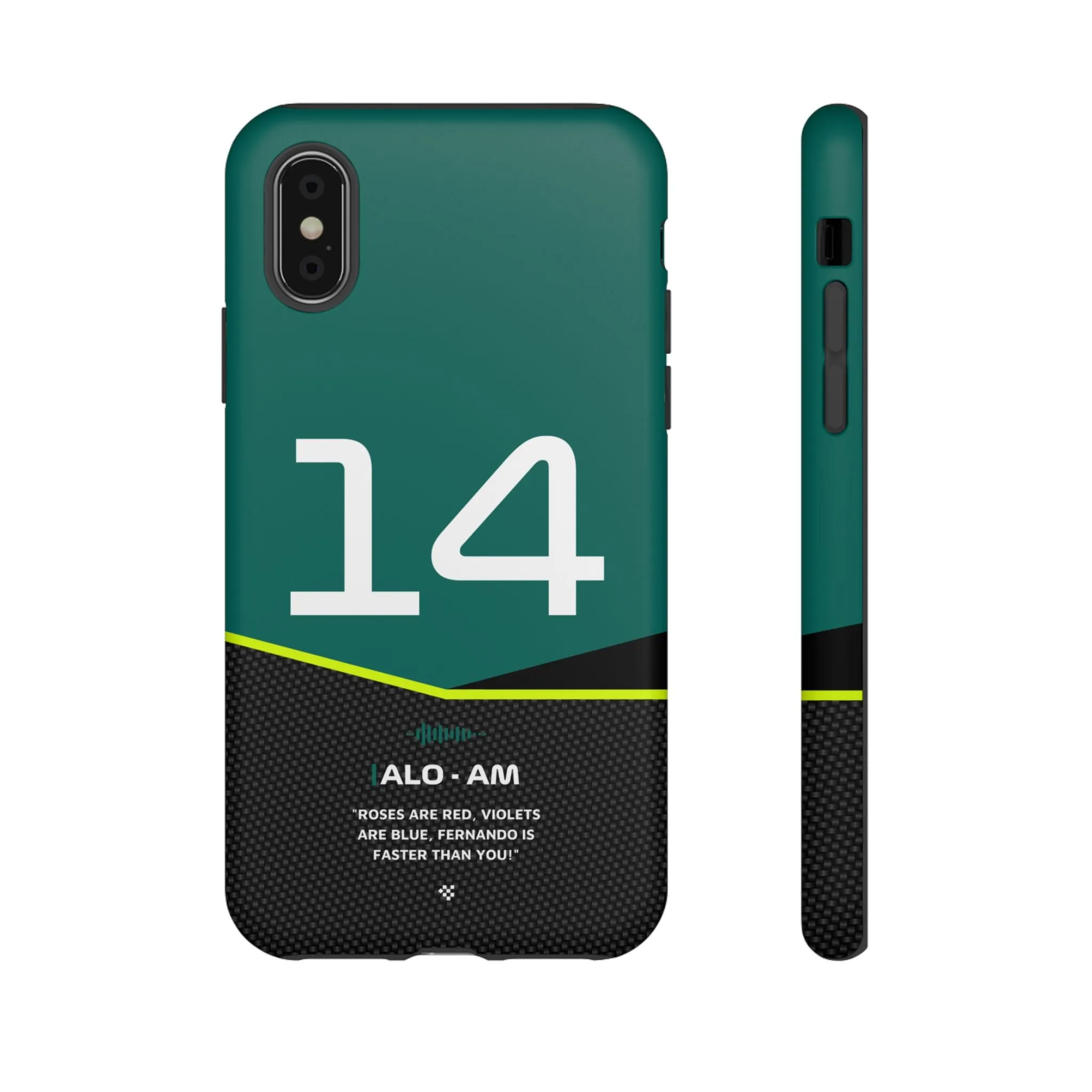 Fernando Alonso F1 Car Phone Case 2024