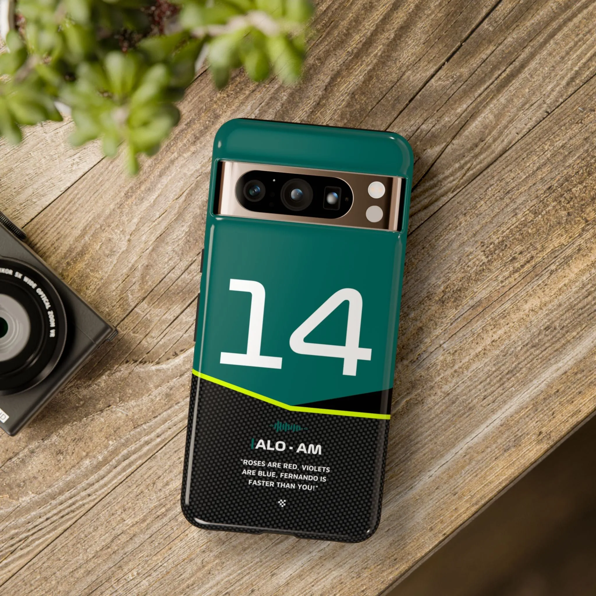 Fernando Alonso F1 Car Phone Case 2024