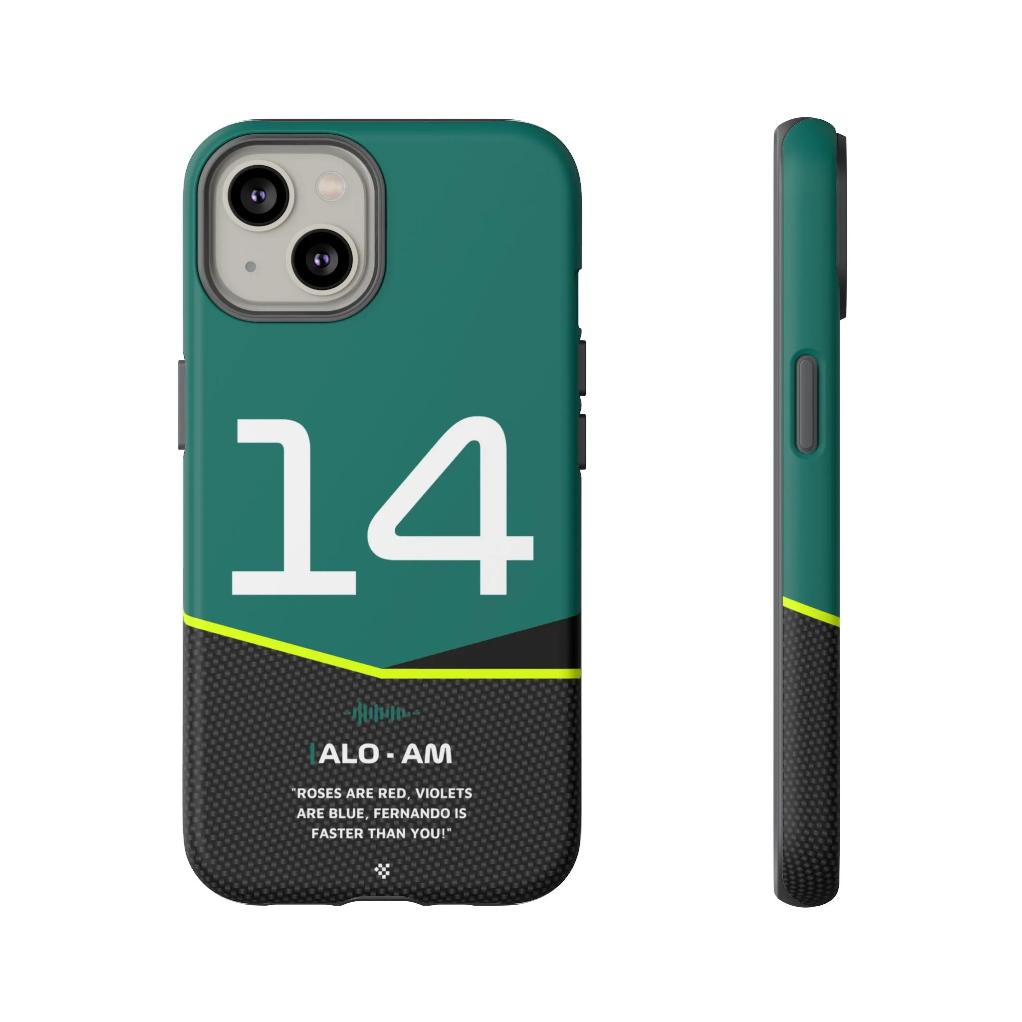 Fernando Alonso F1 Car Phone Case 2024