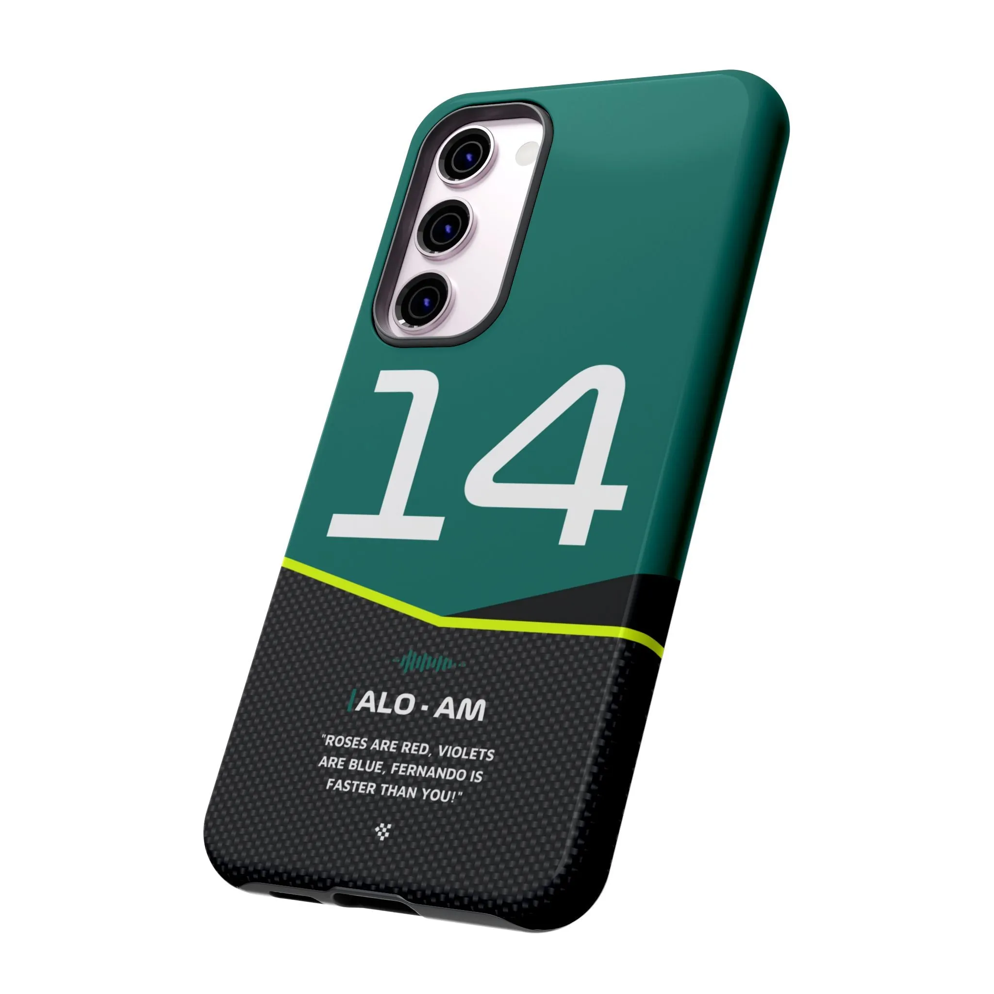 Fernando Alonso F1 Car Phone Case 2024