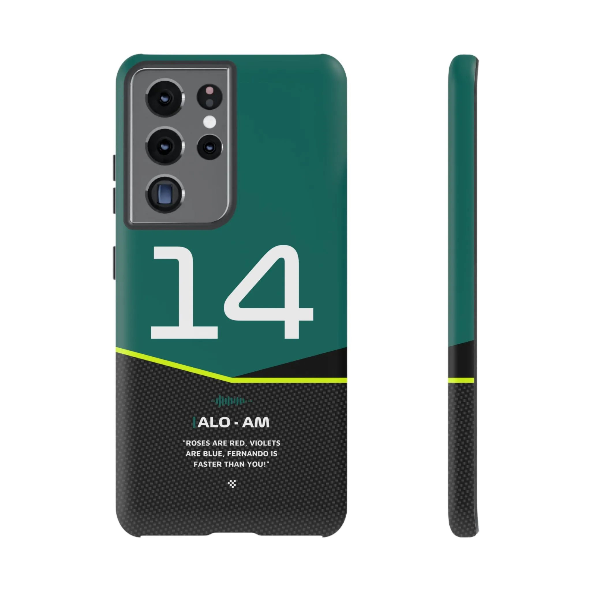 Fernando Alonso F1 Car Phone Case 2024