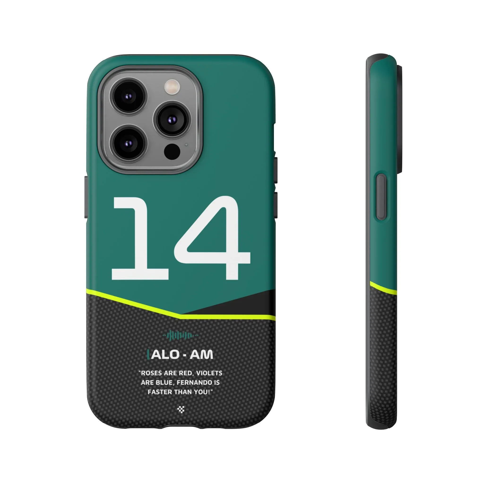 Fernando Alonso F1 Car Phone Case 2024