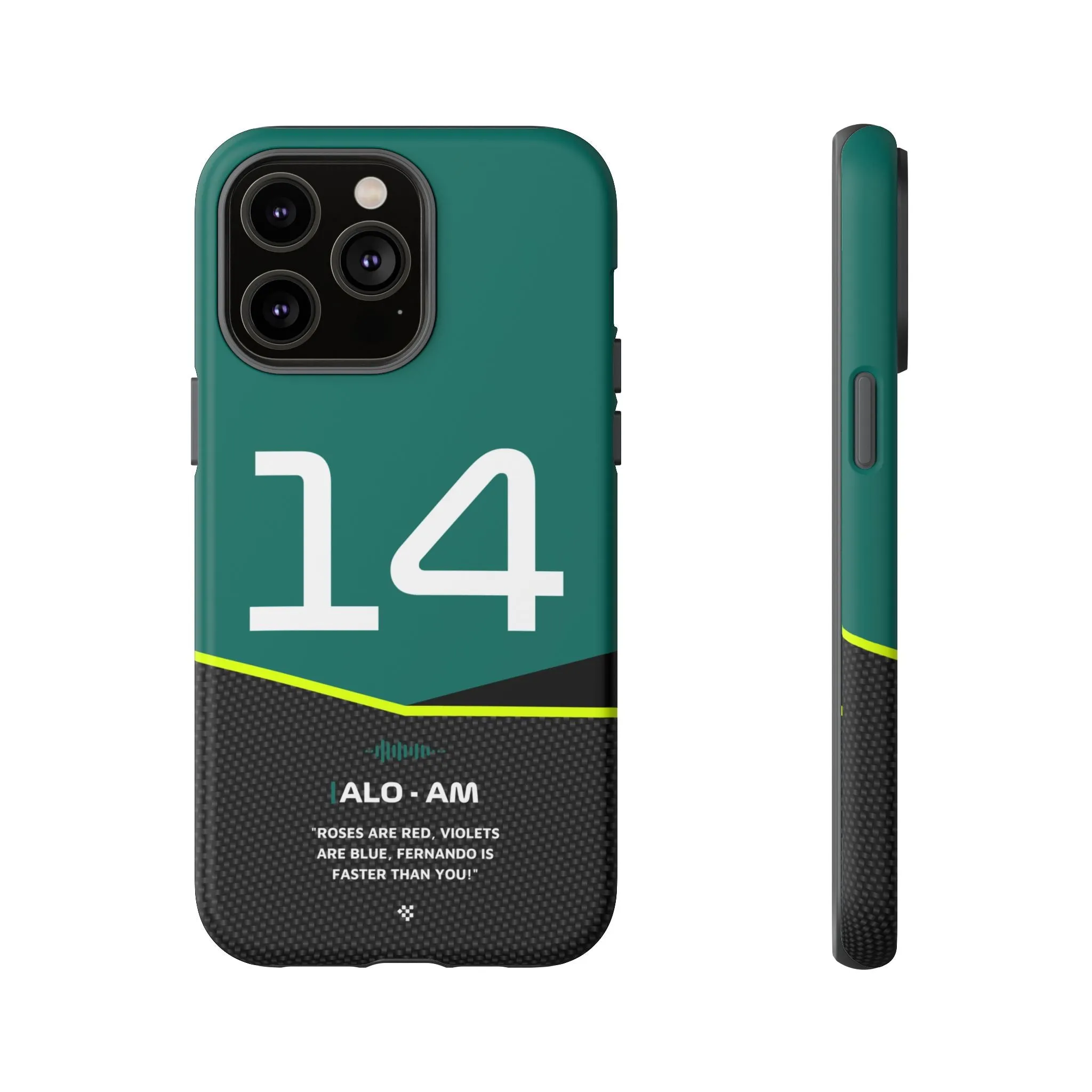 Fernando Alonso F1 Car Phone Case 2024