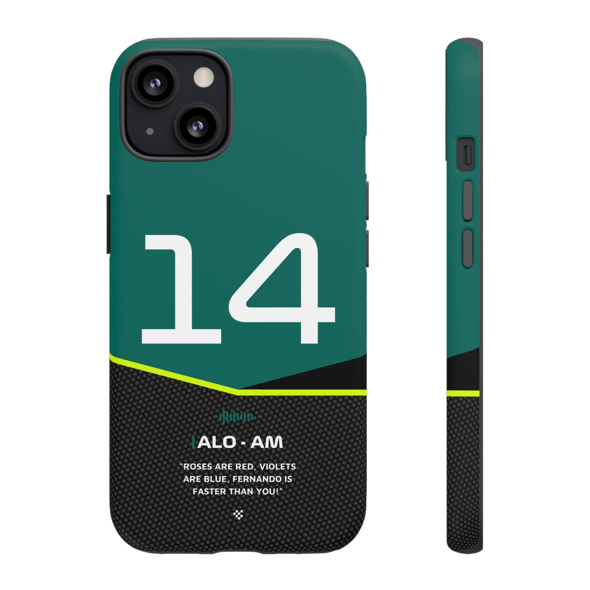 Fernando Alonso F1 Car Phone Case 2024