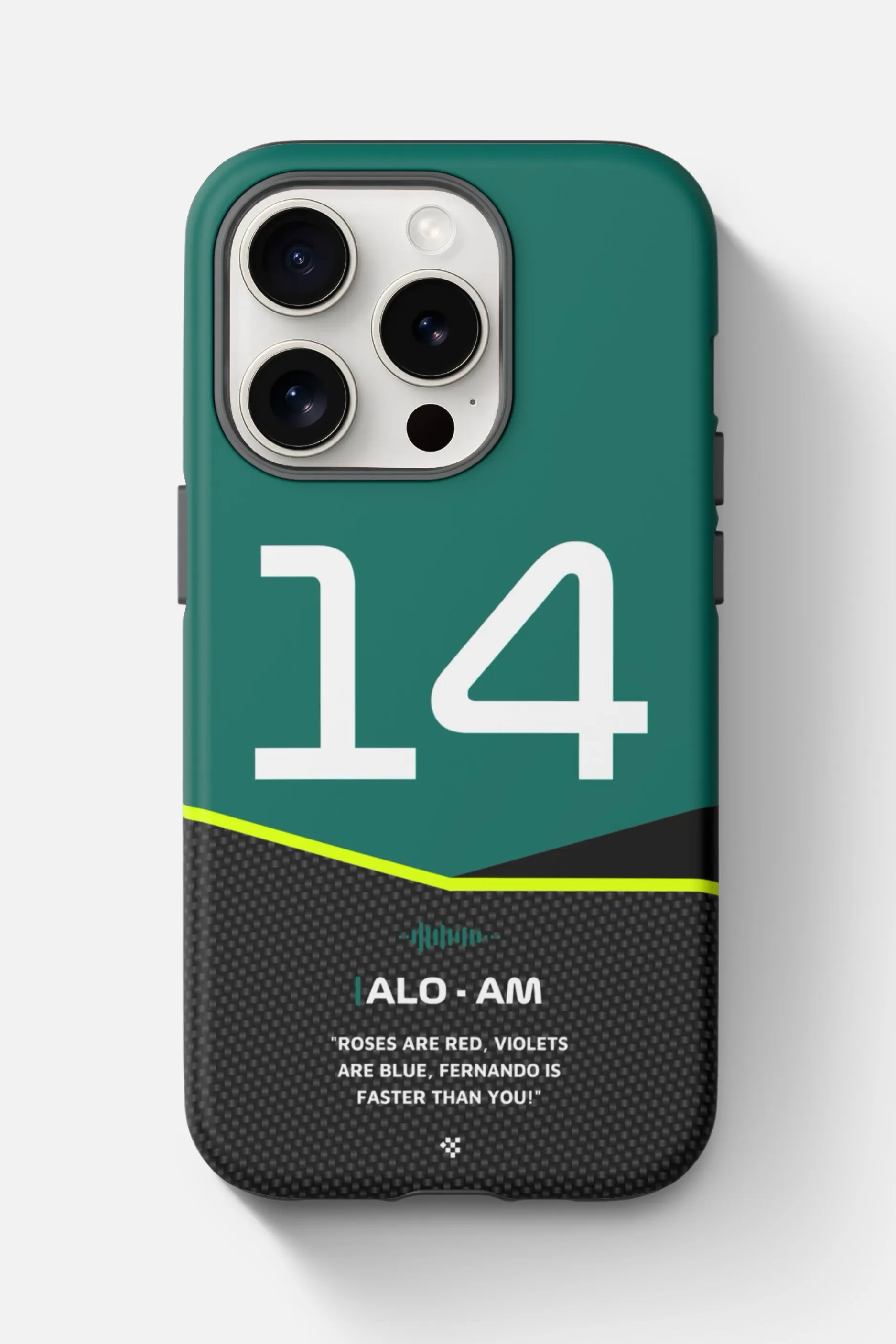 Fernando Alonso F1 Car Phone Case 2024