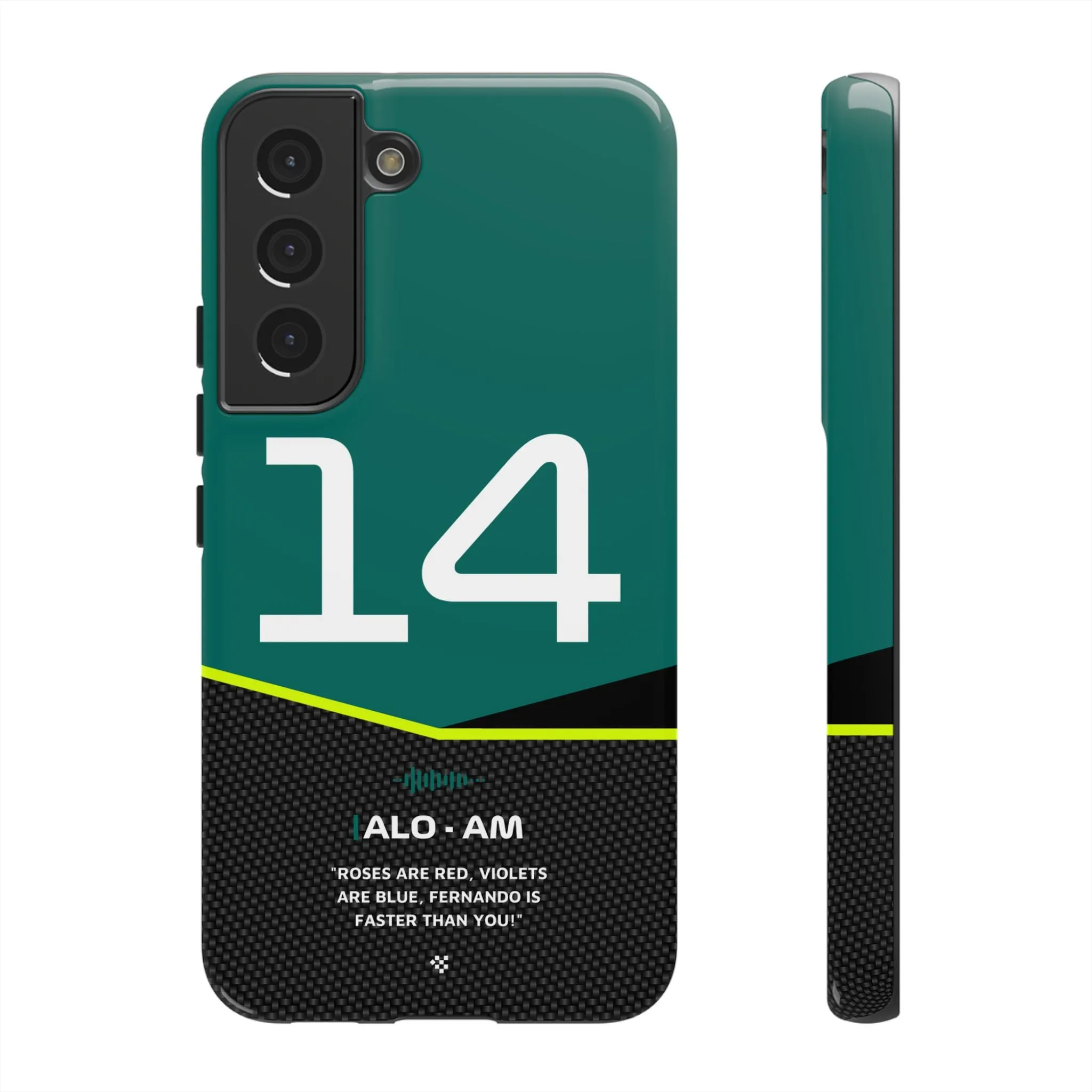 Fernando Alonso F1 Car Phone Case 2024