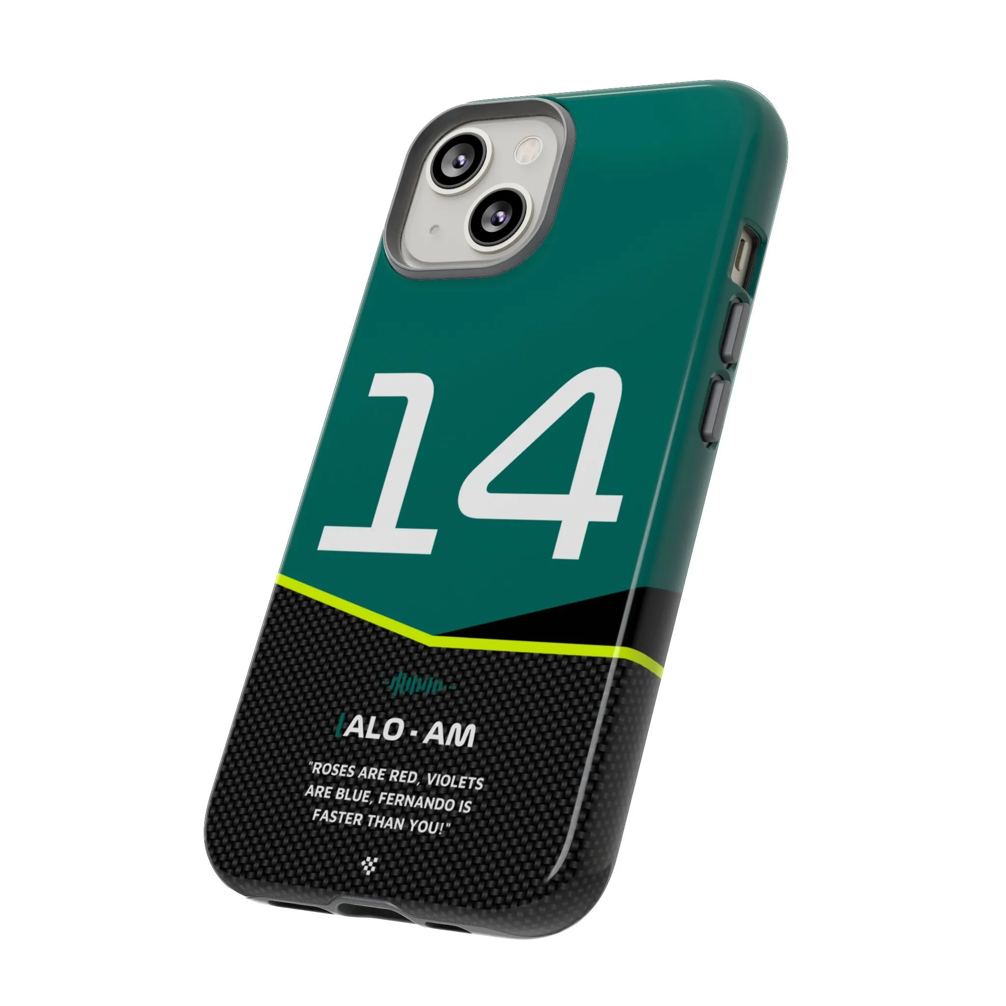 Fernando Alonso F1 Car Phone Case 2024