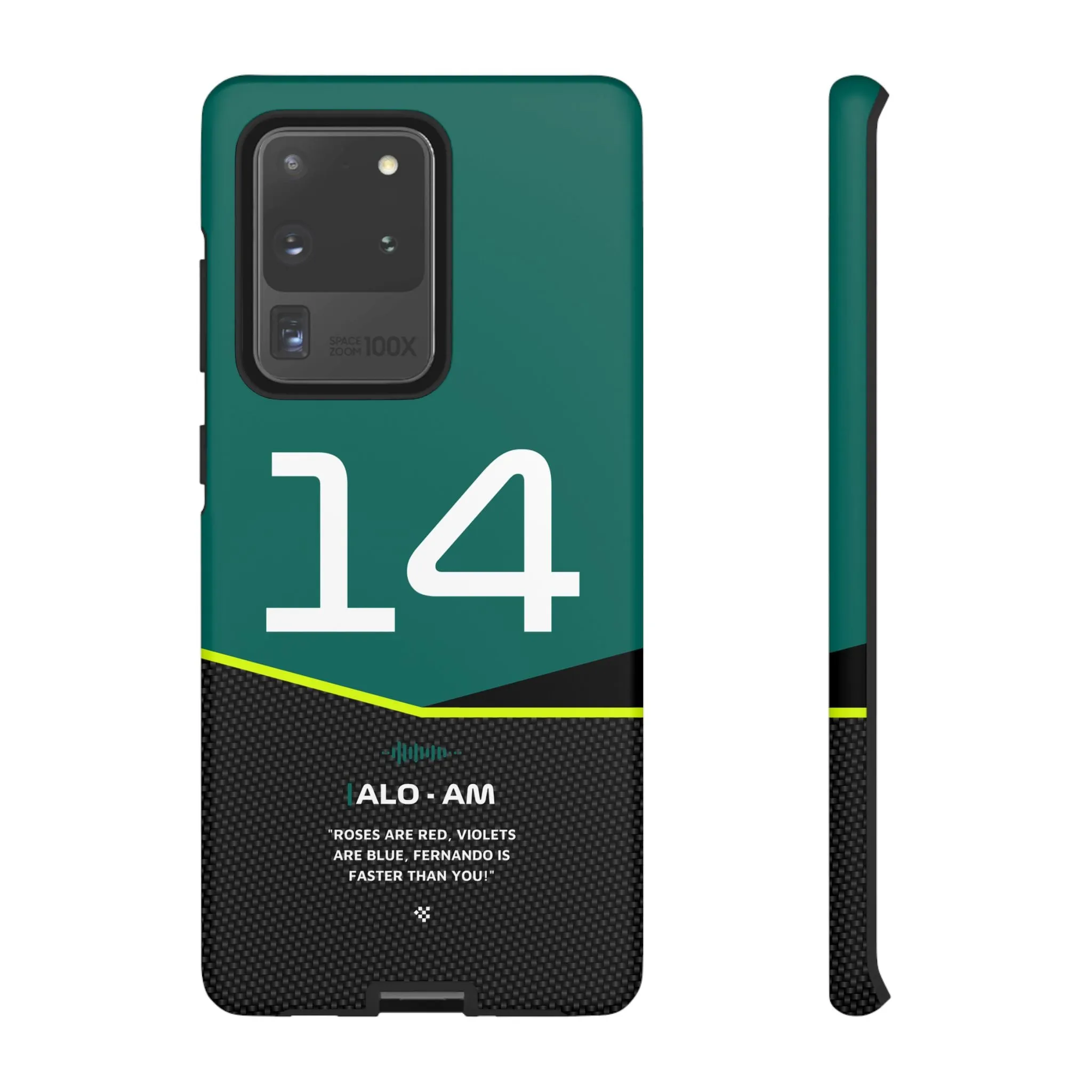 Fernando Alonso F1 Car Phone Case 2024