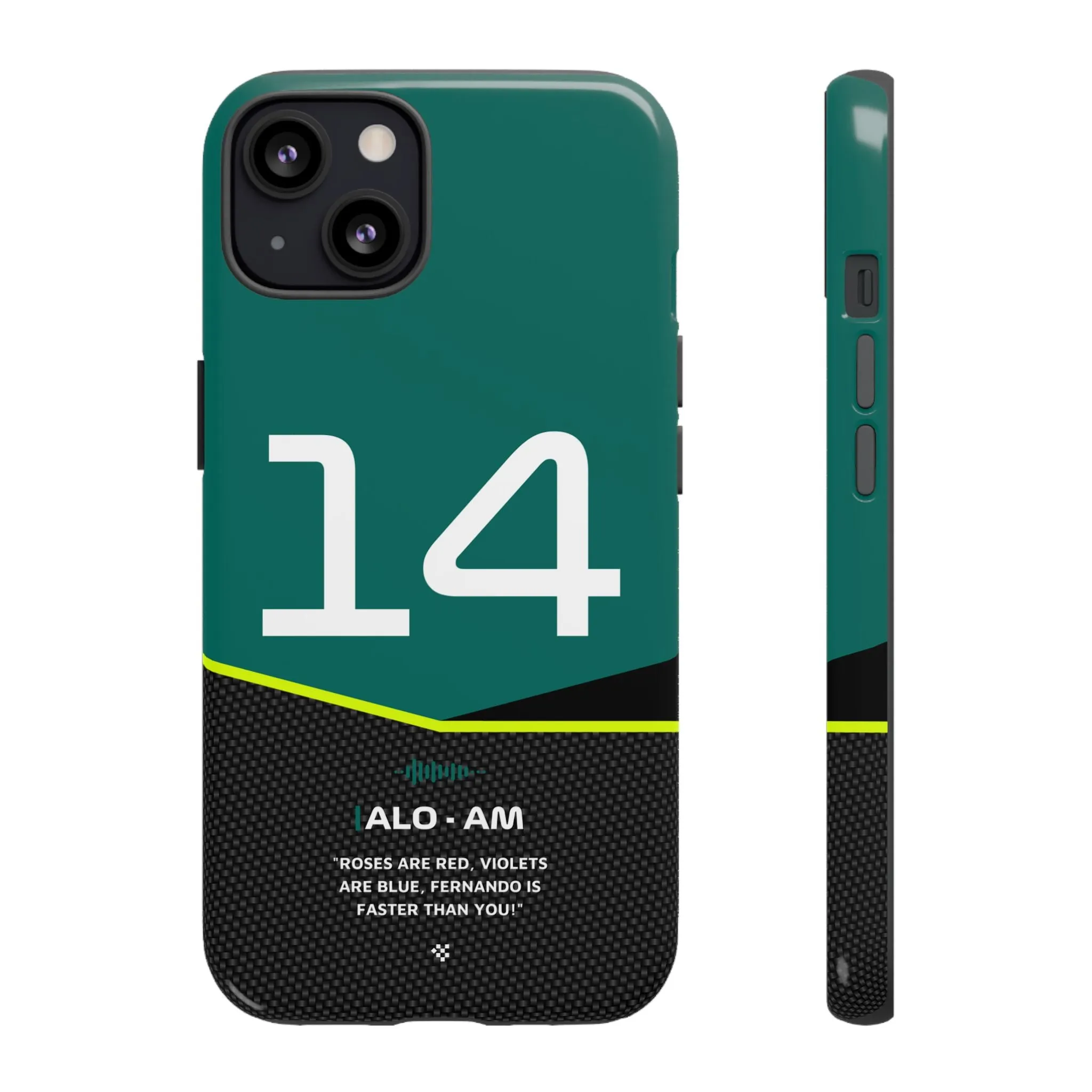Fernando Alonso F1 Car Phone Case 2024