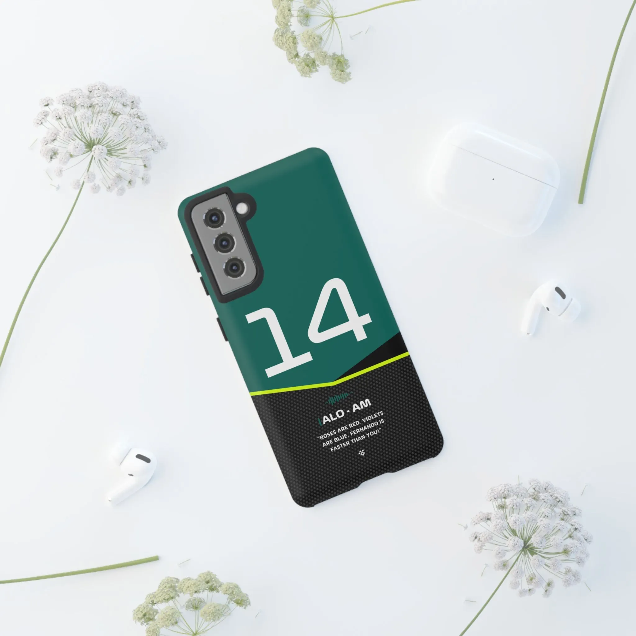 Fernando Alonso F1 Car Phone Case 2024