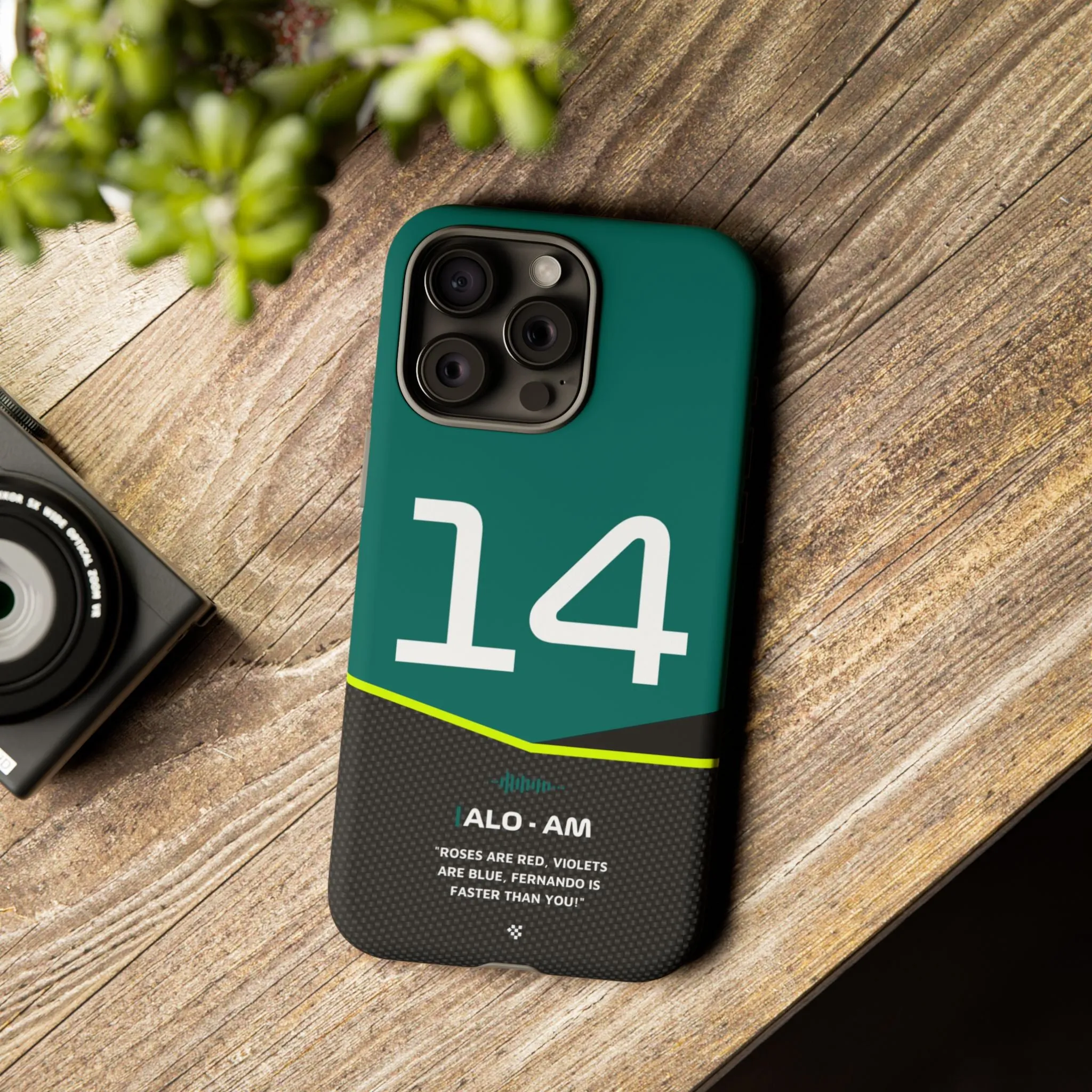 Fernando Alonso F1 Car Phone Case 2024