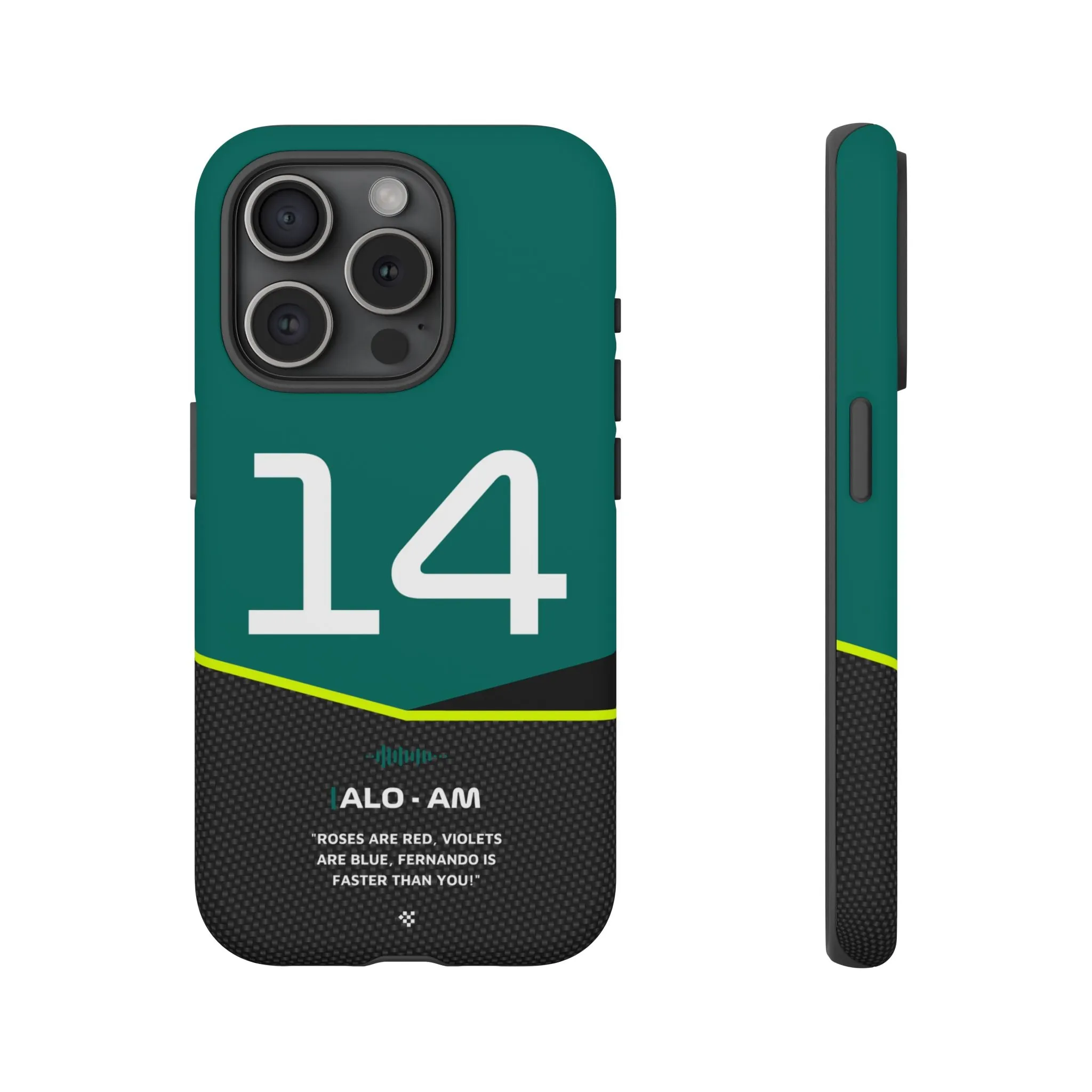 Fernando Alonso F1 Car Phone Case 2024