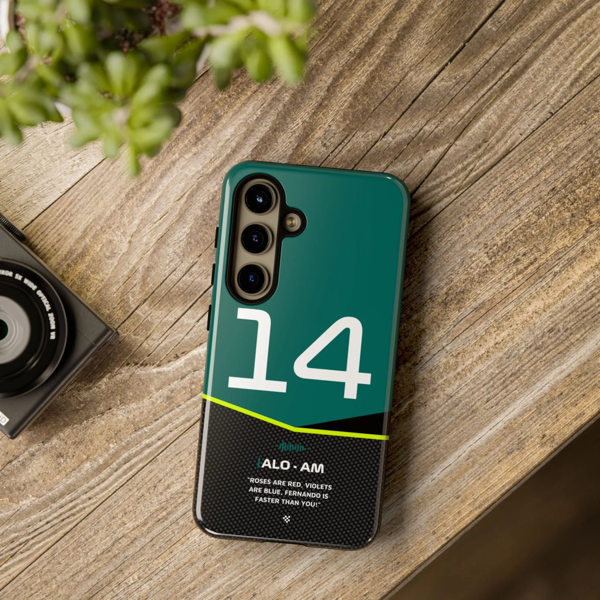 Fernando Alonso F1 Car Phone Case 2024