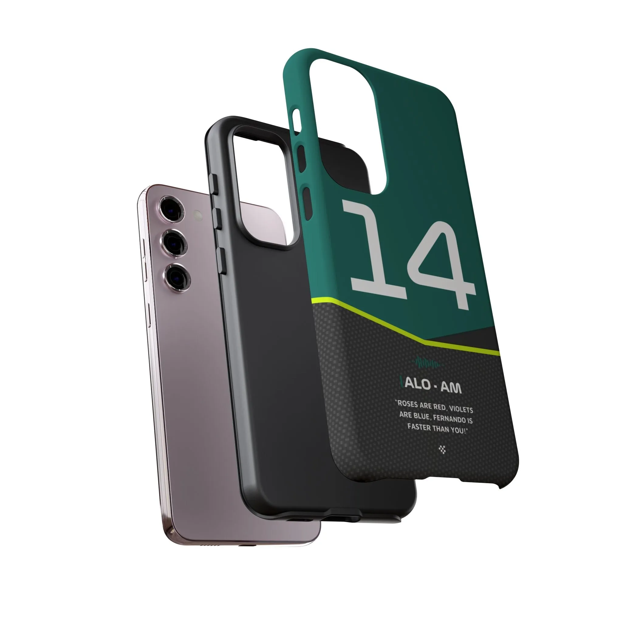 Fernando Alonso F1 Car Phone Case 2024