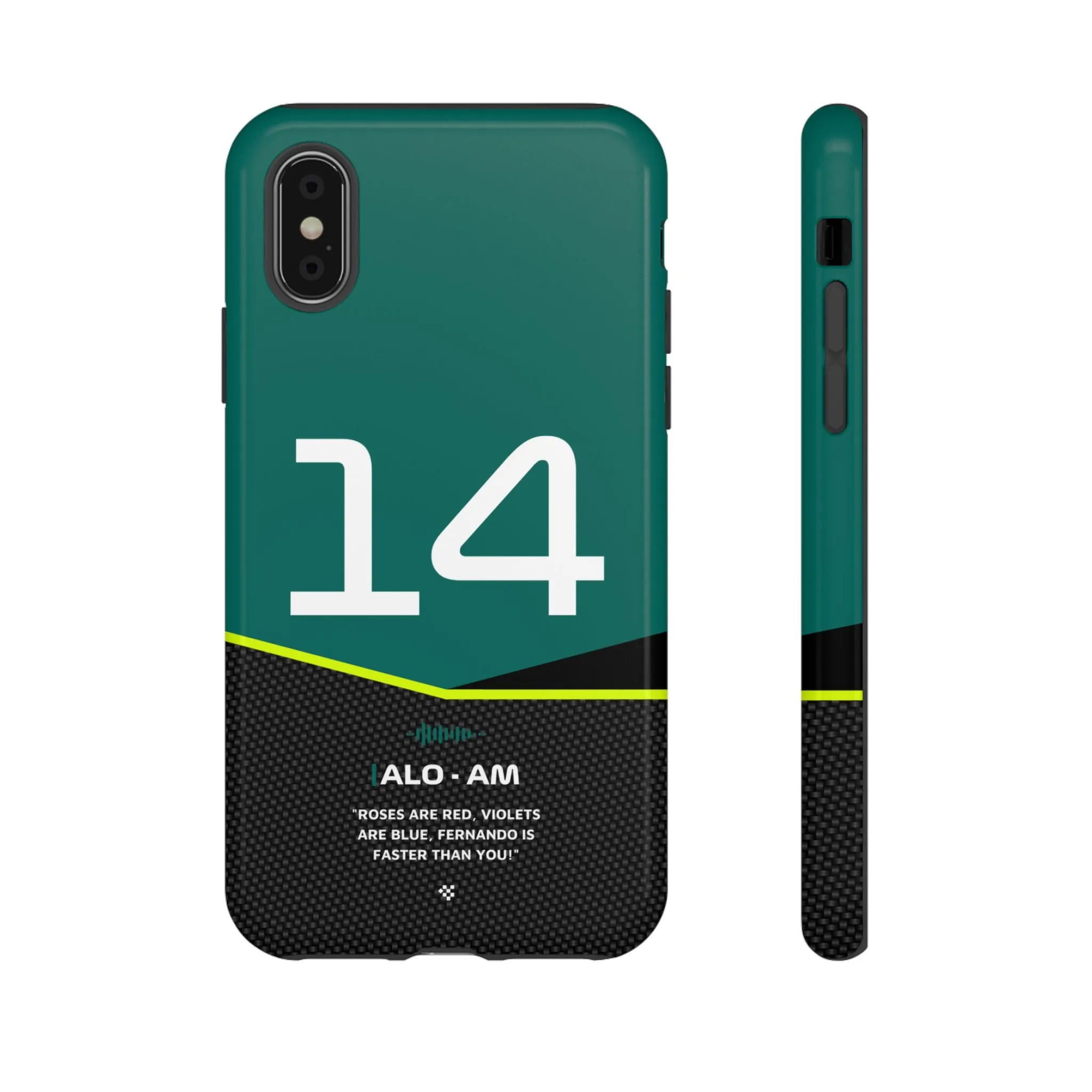Fernando Alonso F1 Car Phone Case 2024