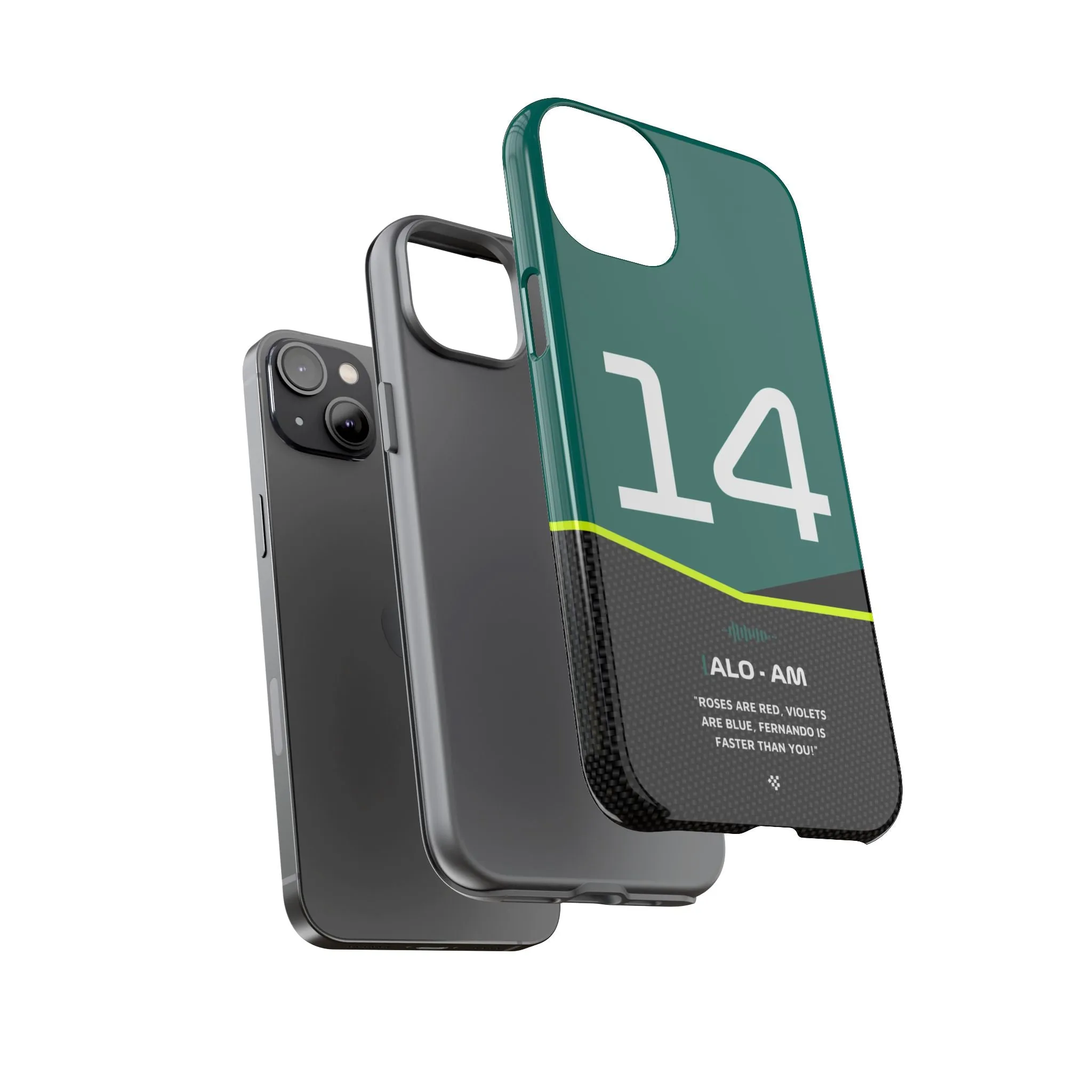 Fernando Alonso F1 Car Phone Case 2024