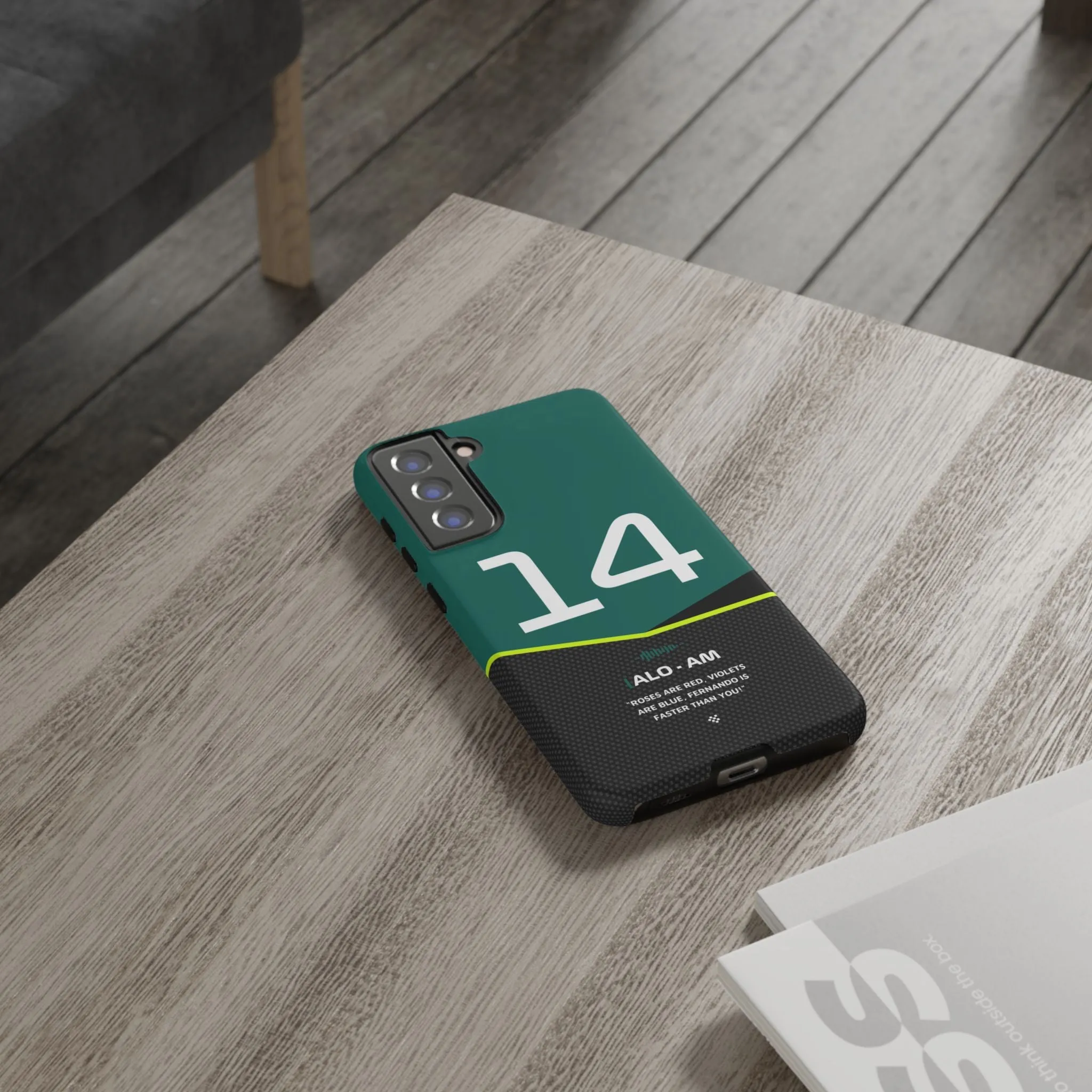 Fernando Alonso F1 Car Phone Case 2024