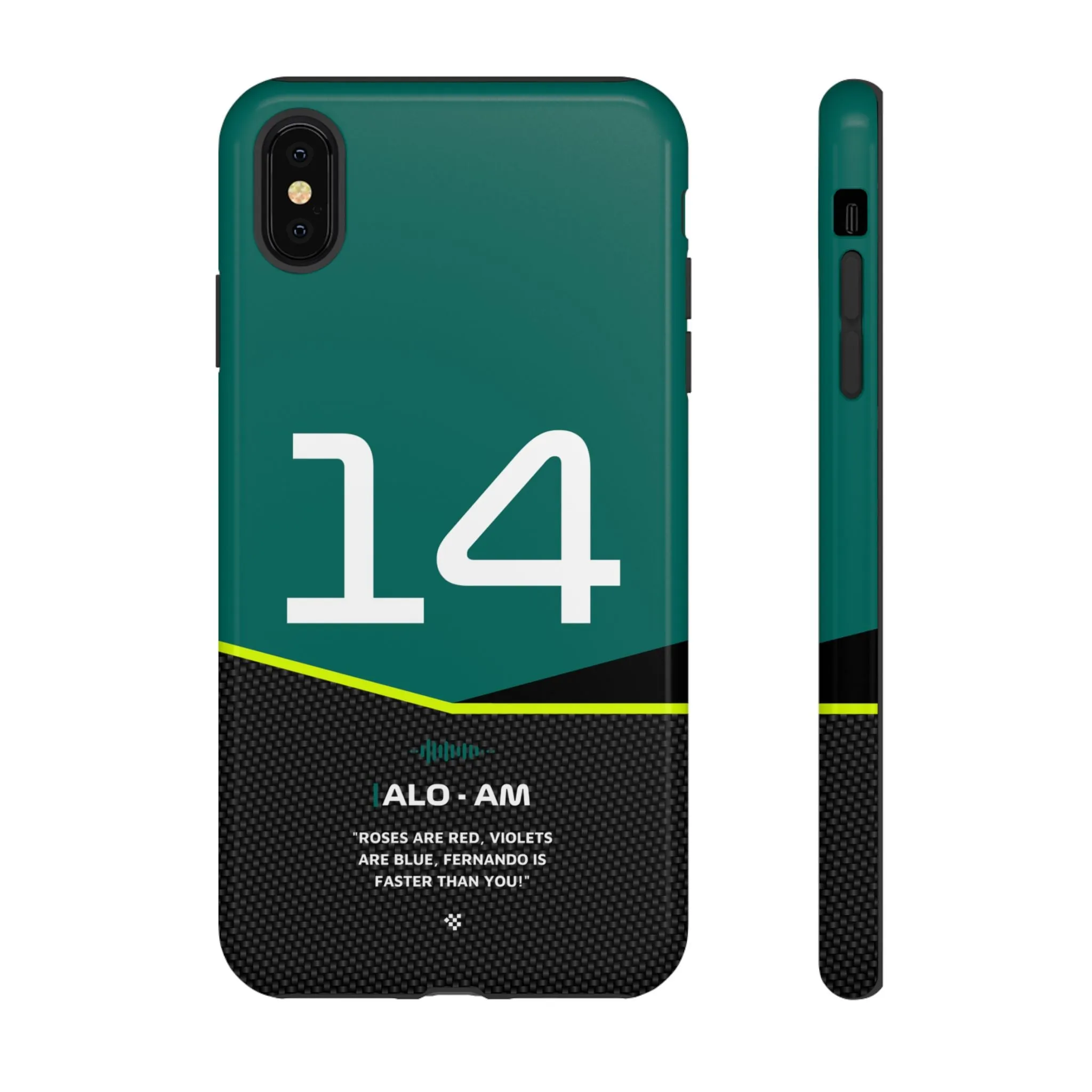 Fernando Alonso F1 Car Phone Case 2024