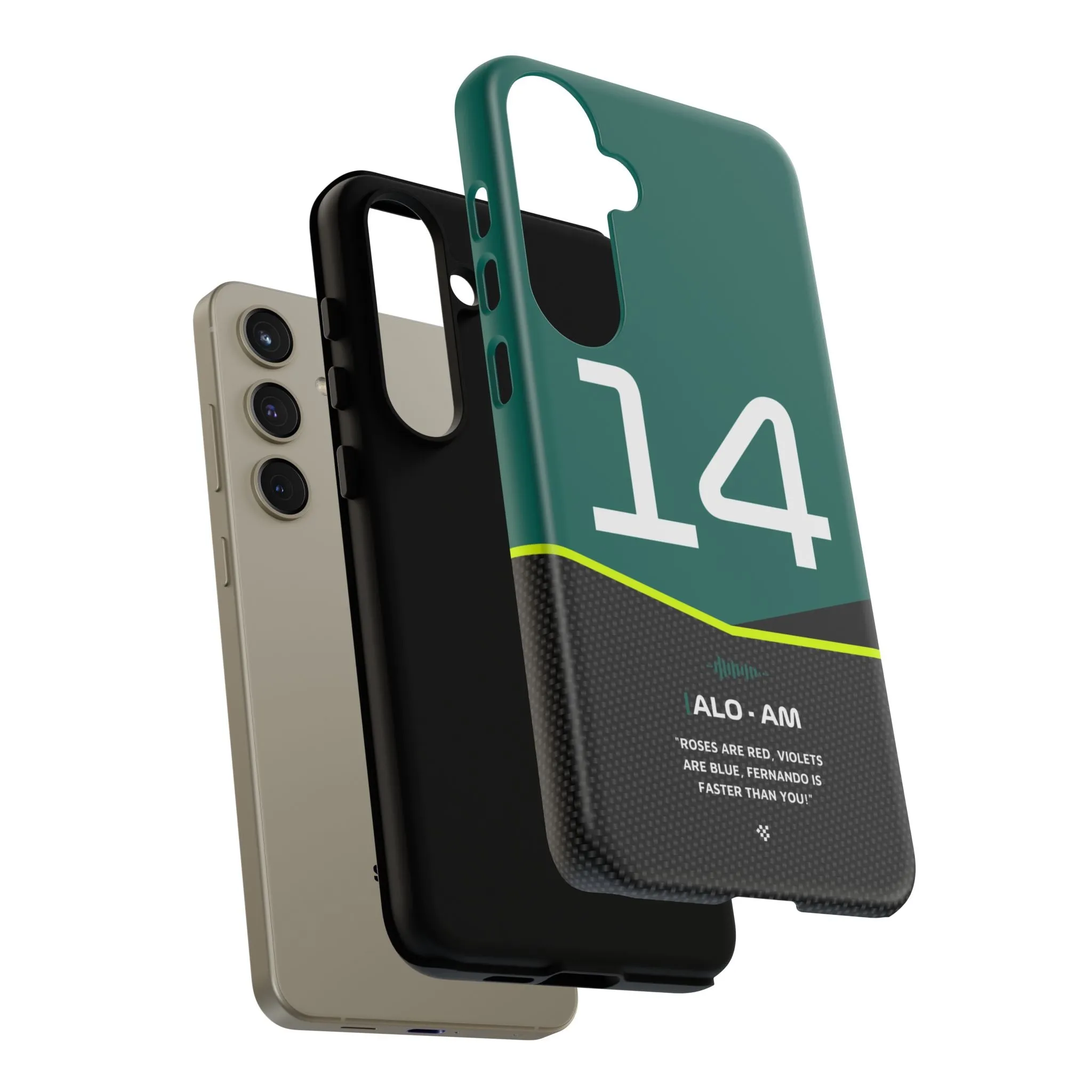 Fernando Alonso F1 Car Phone Case 2024