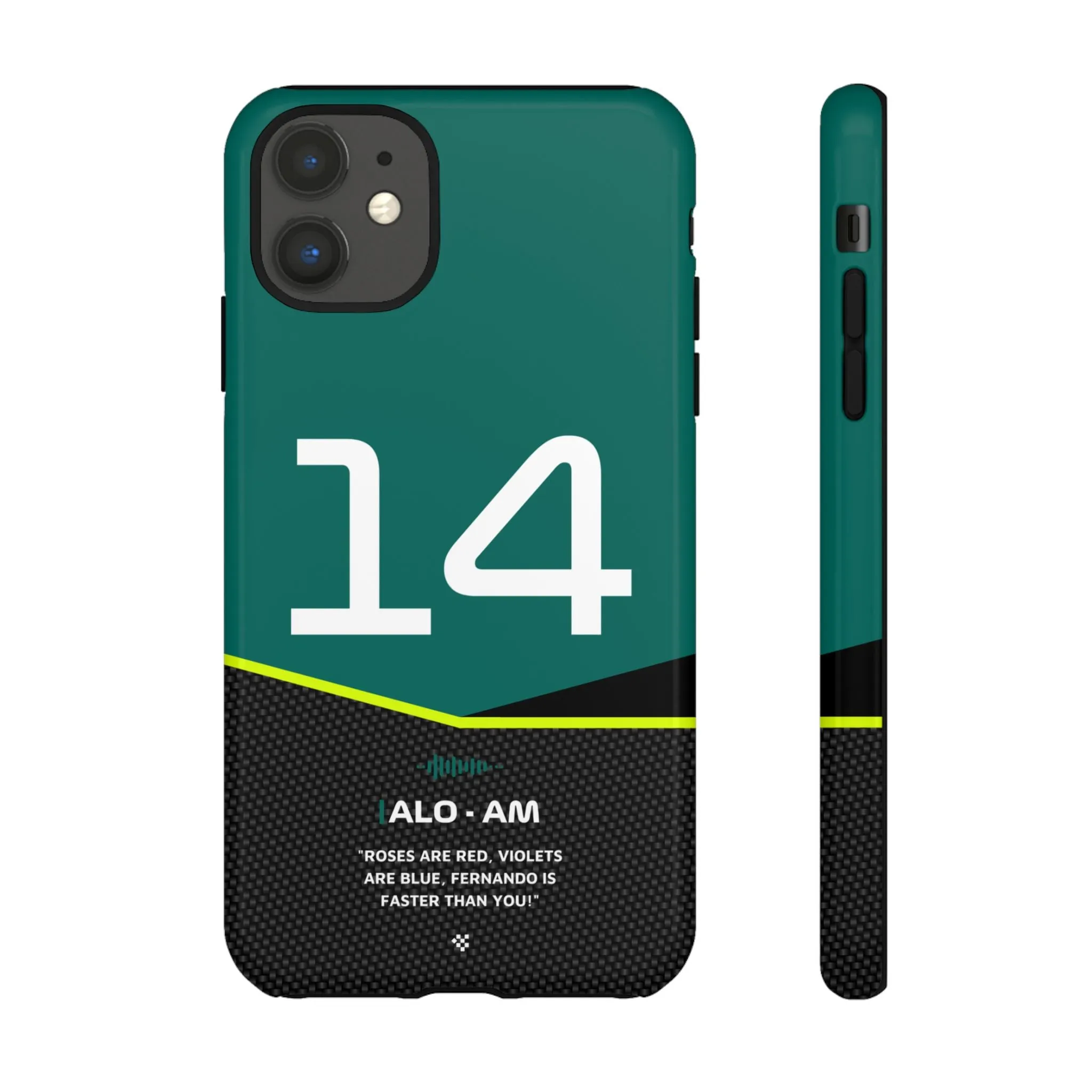 Fernando Alonso F1 Car Phone Case 2024