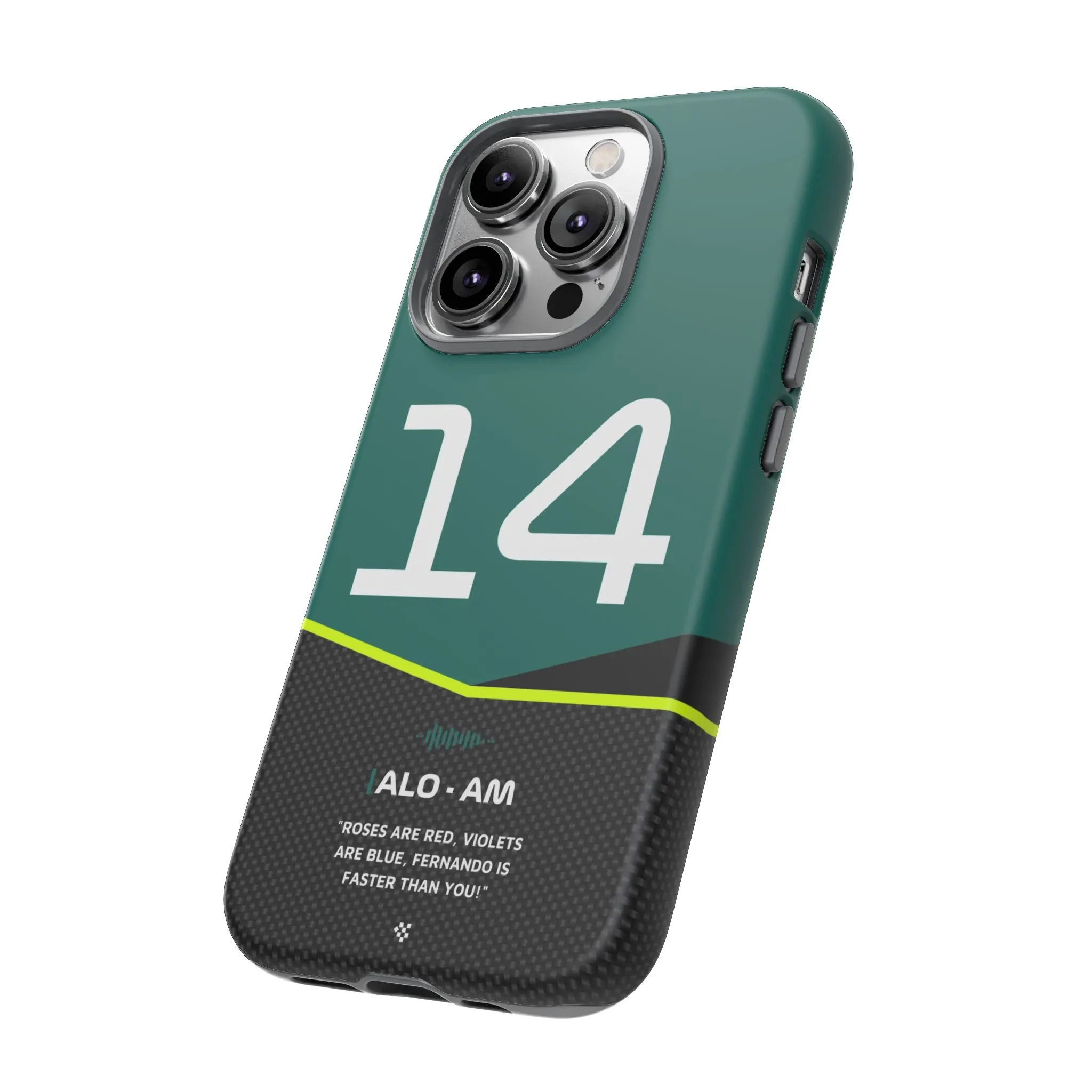 Fernando Alonso F1 Car Phone Case 2024