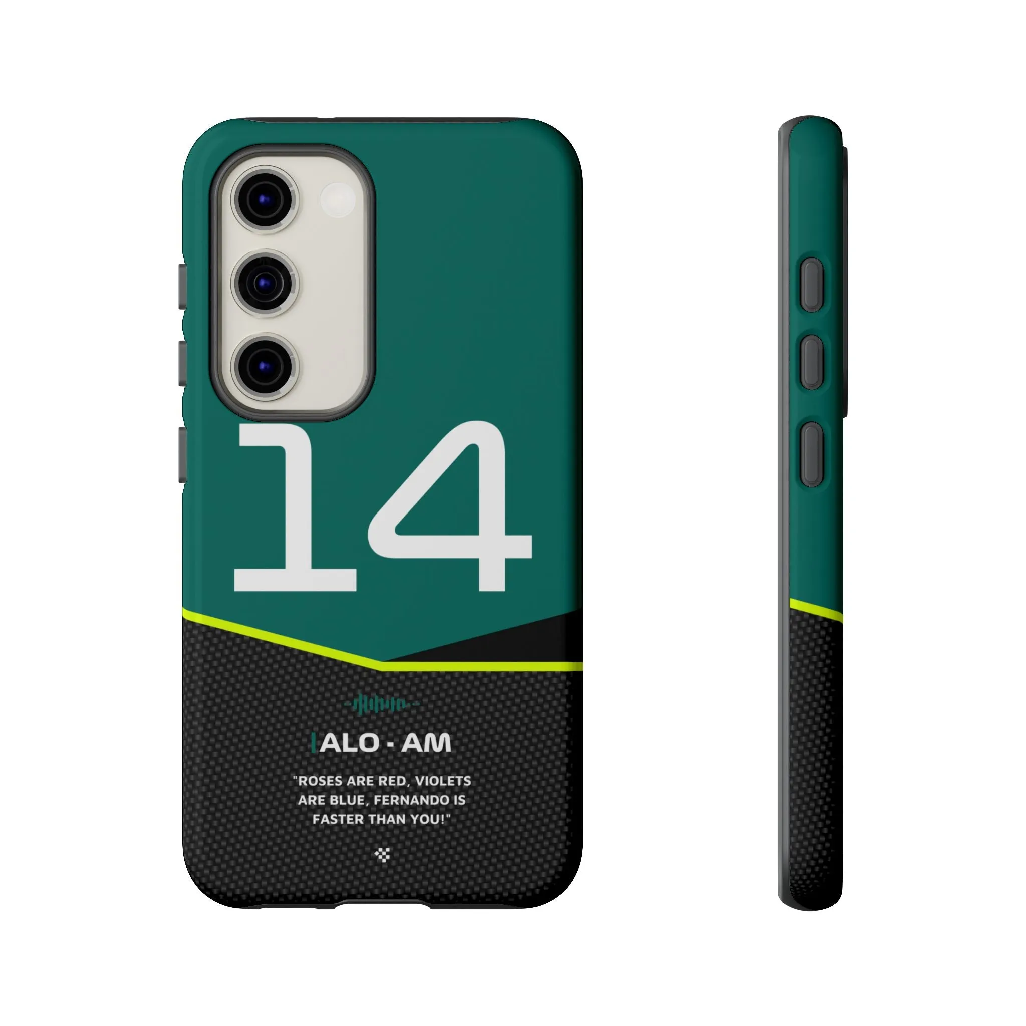 Fernando Alonso F1 Car Phone Case 2024