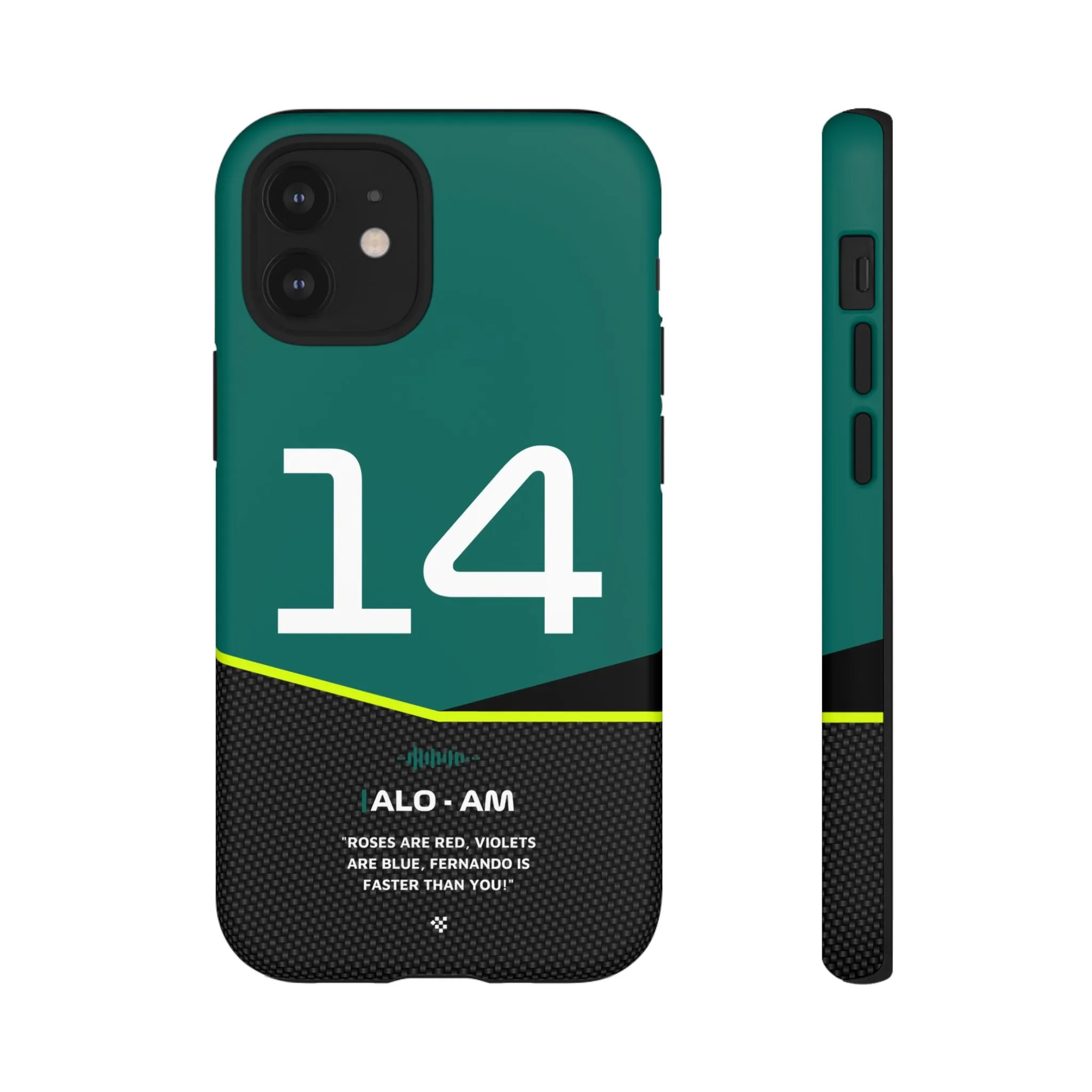 Fernando Alonso F1 Car Phone Case 2024