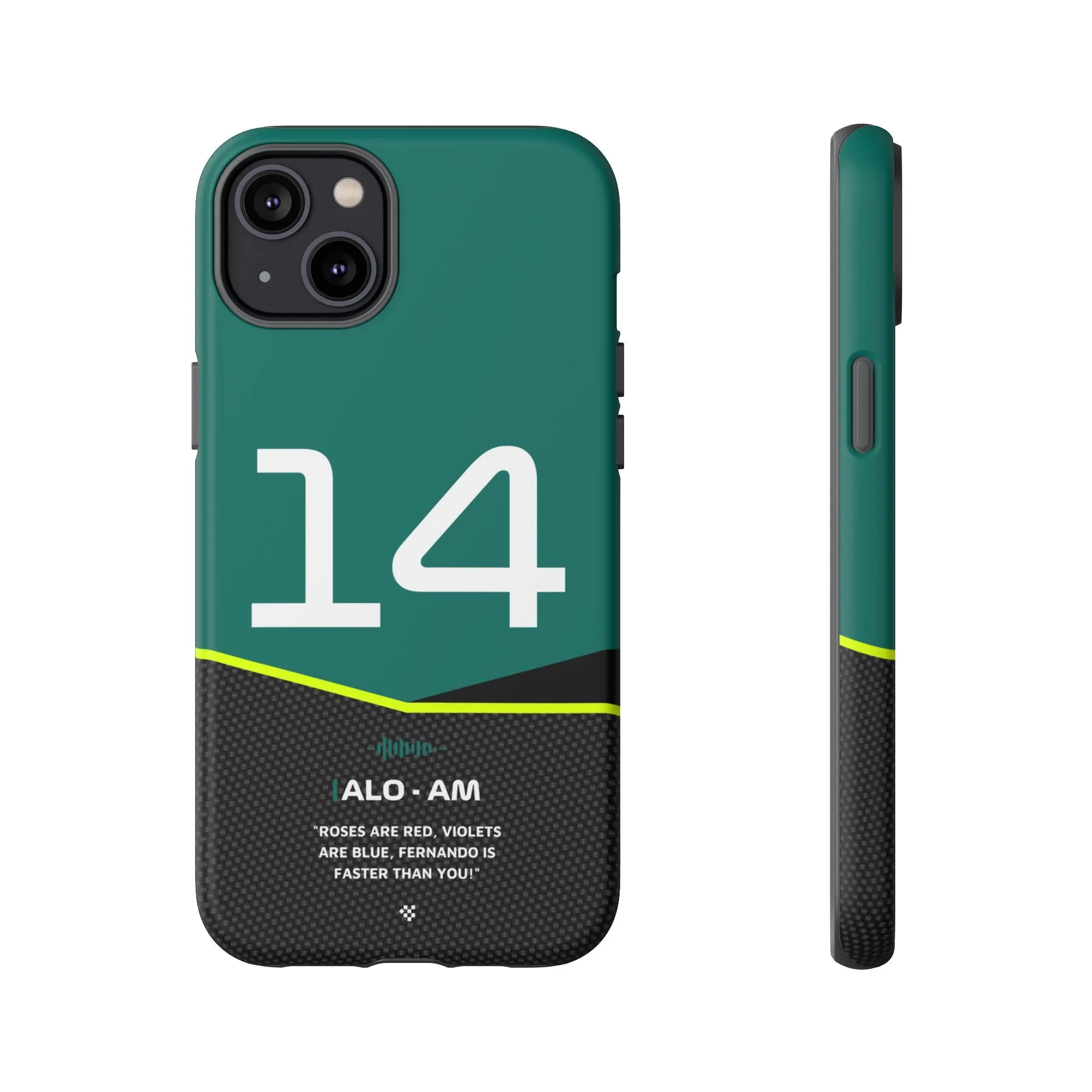 Fernando Alonso F1 Car Phone Case 2024