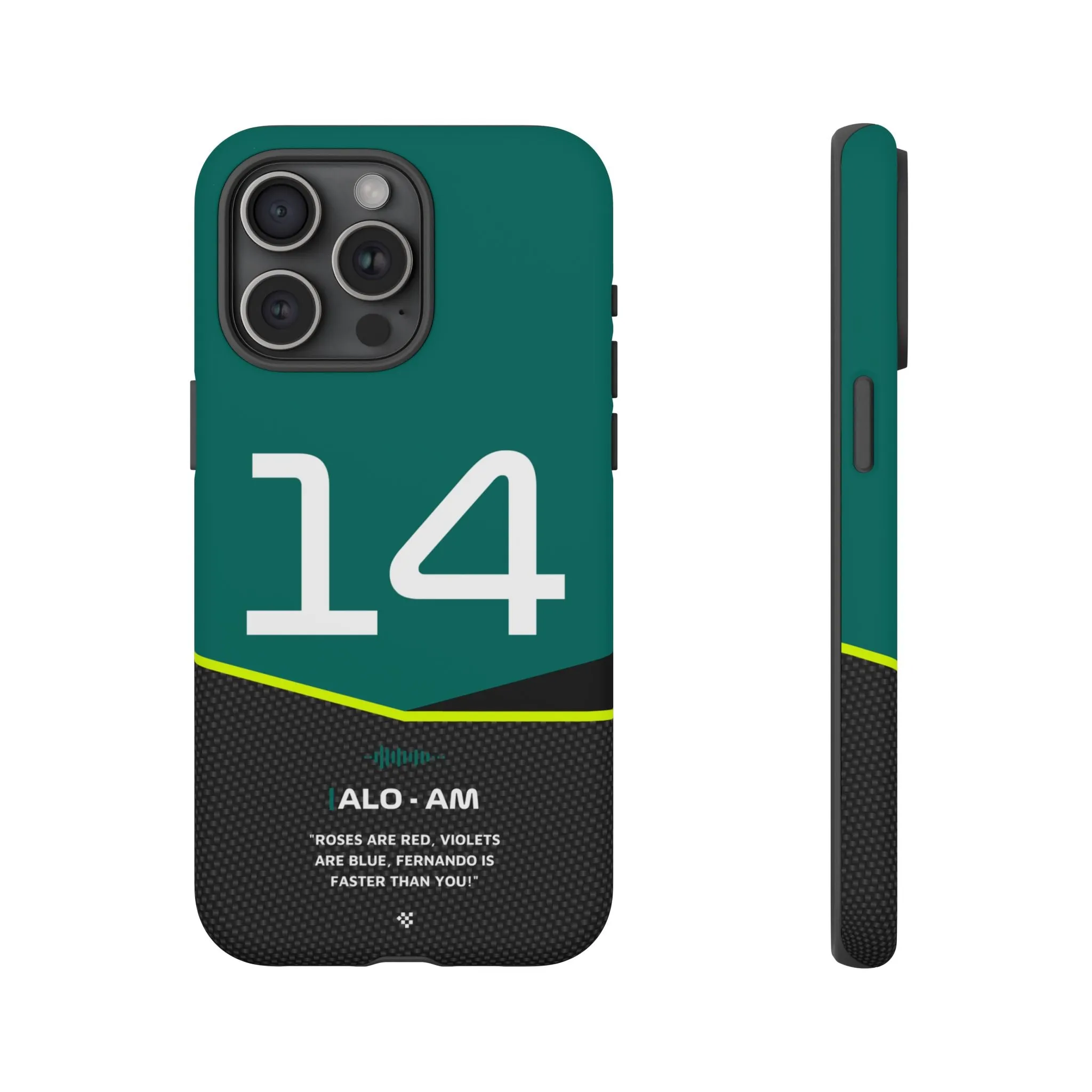 Fernando Alonso F1 Car Phone Case 2024