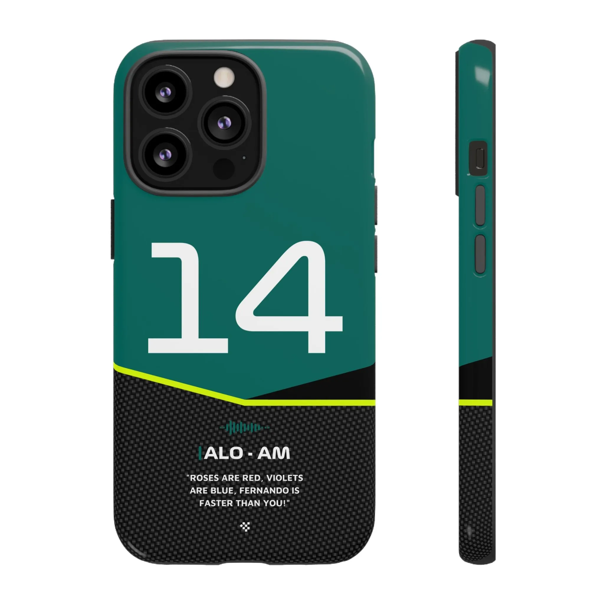 Fernando Alonso F1 Car Phone Case 2024