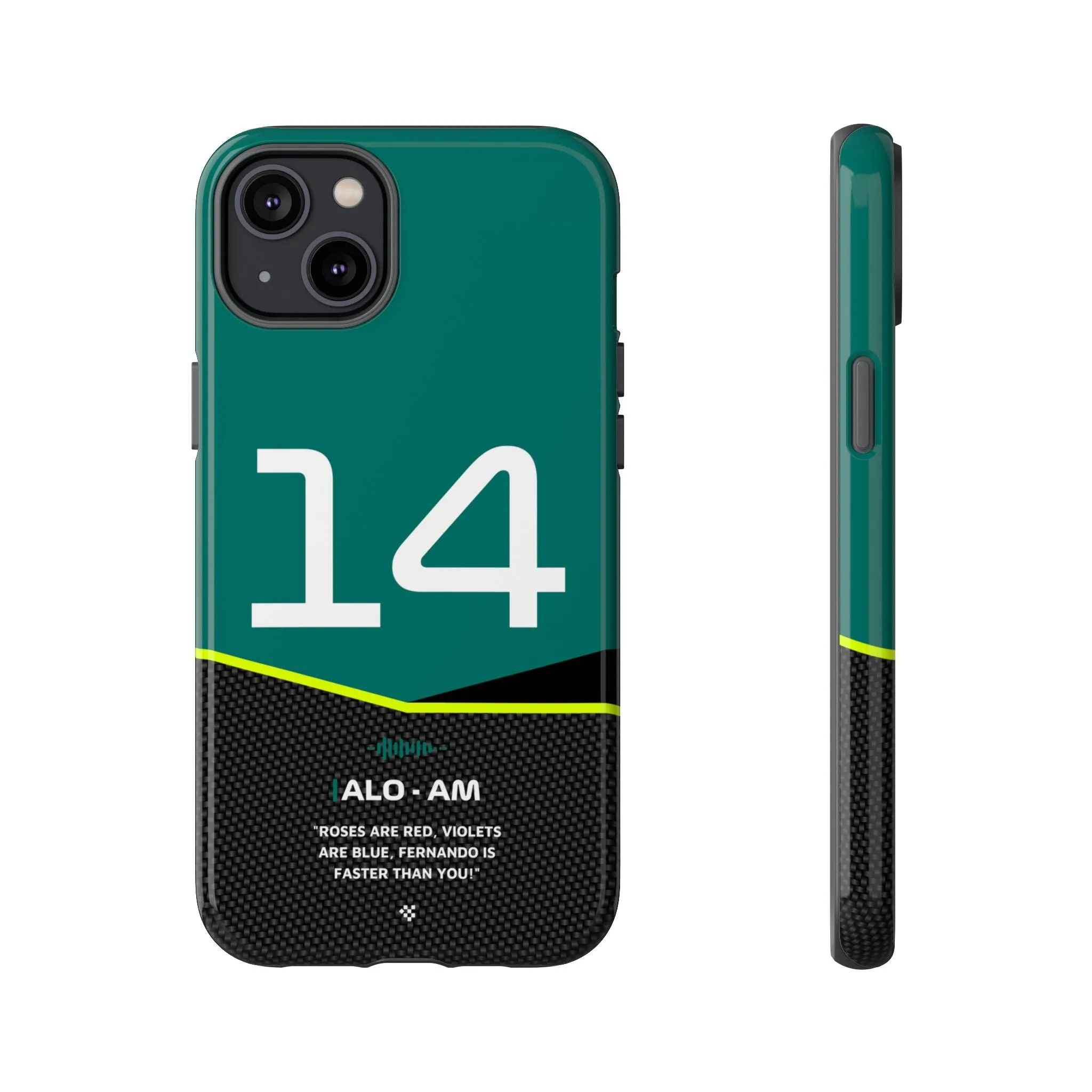 Fernando Alonso F1 Car Phone Case 2024
