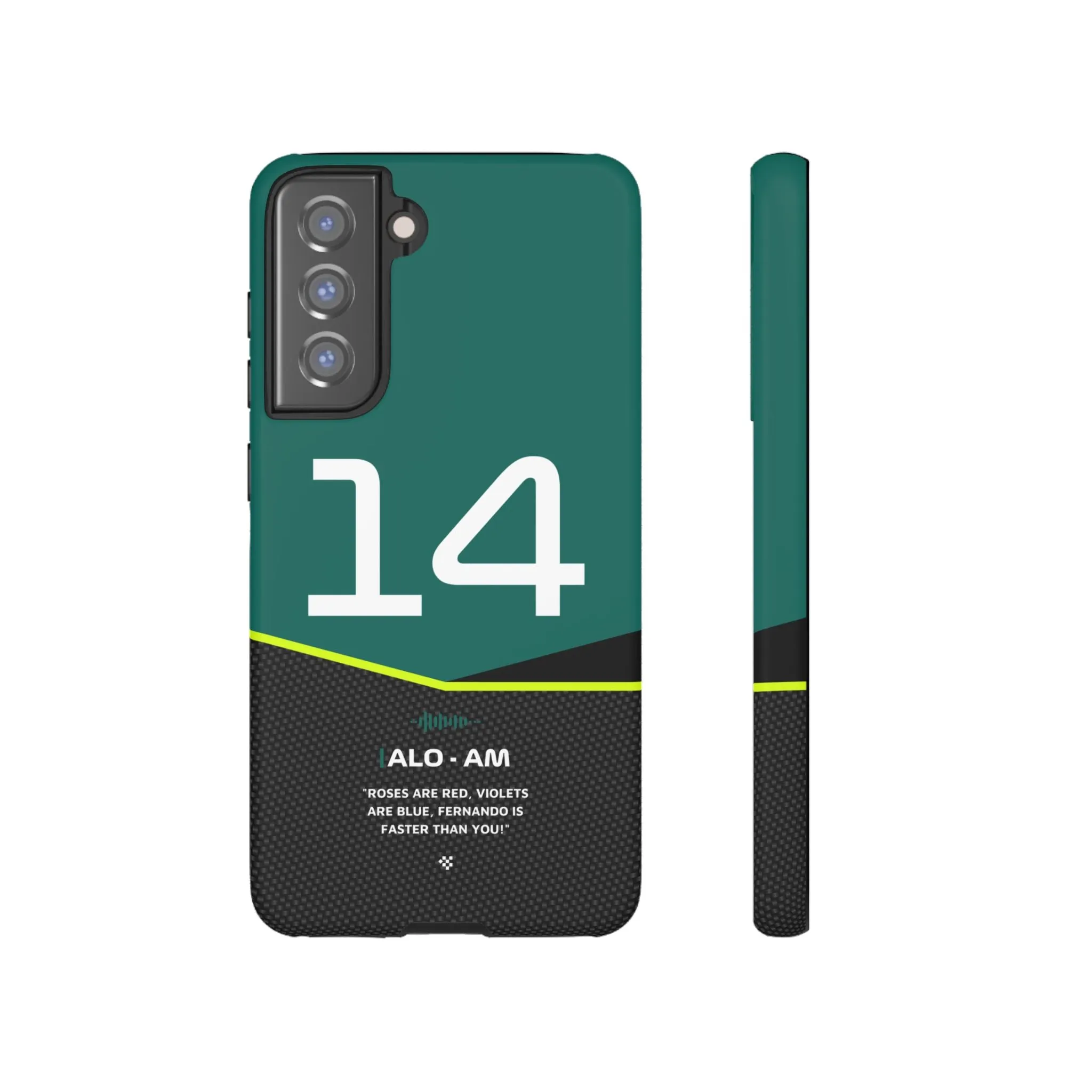 Fernando Alonso F1 Car Phone Case 2024