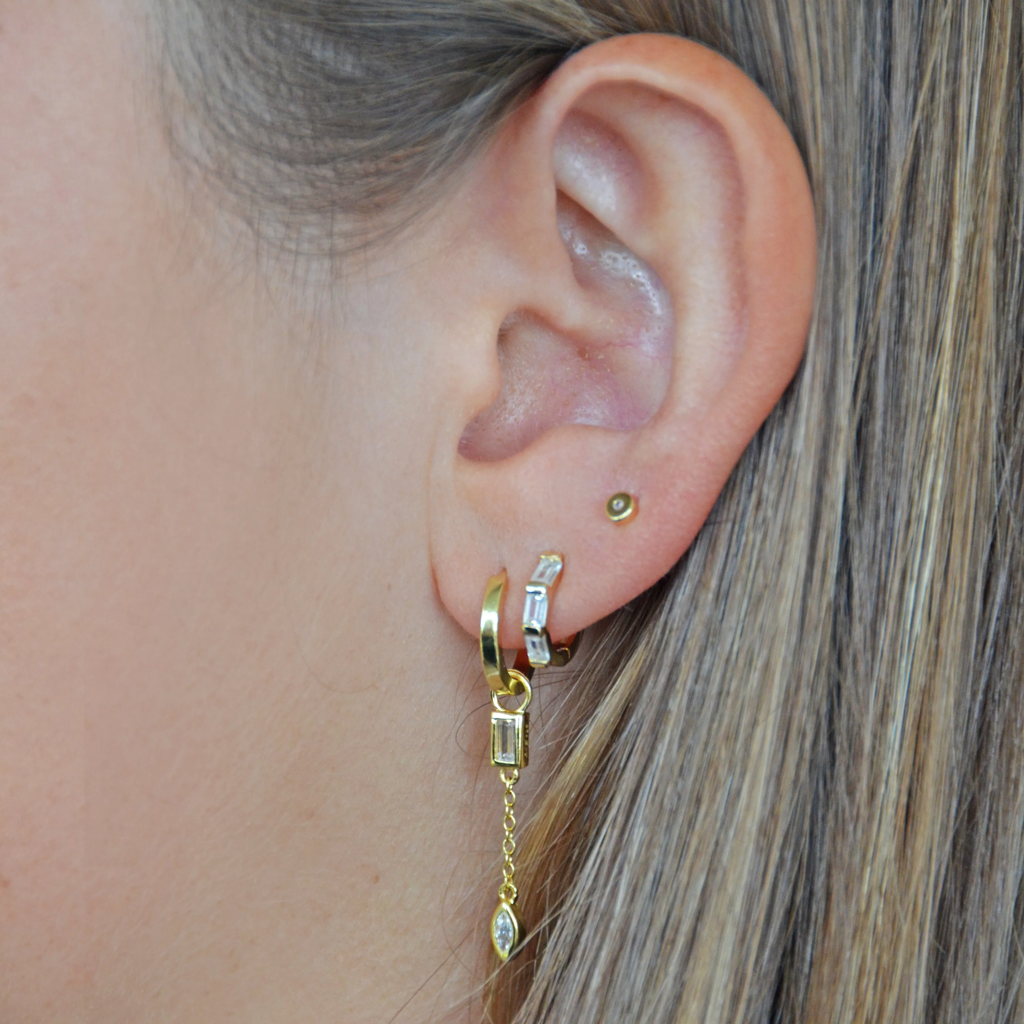 Grace Single Stacker Earring