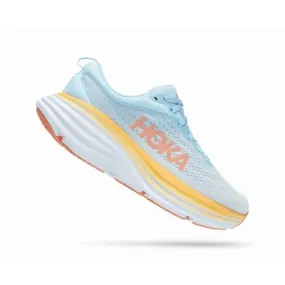 HOKA Womens Bondi 8 Running Shoes - Summer Song/Country Air Colorway
