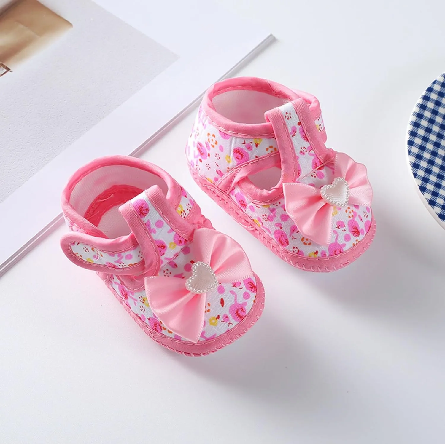 Infant Baby Boys Girls Learning To Walk Sandals Summer Autumn Shoes Baby Flat Shoes Cute Bow Sandals for Newborn