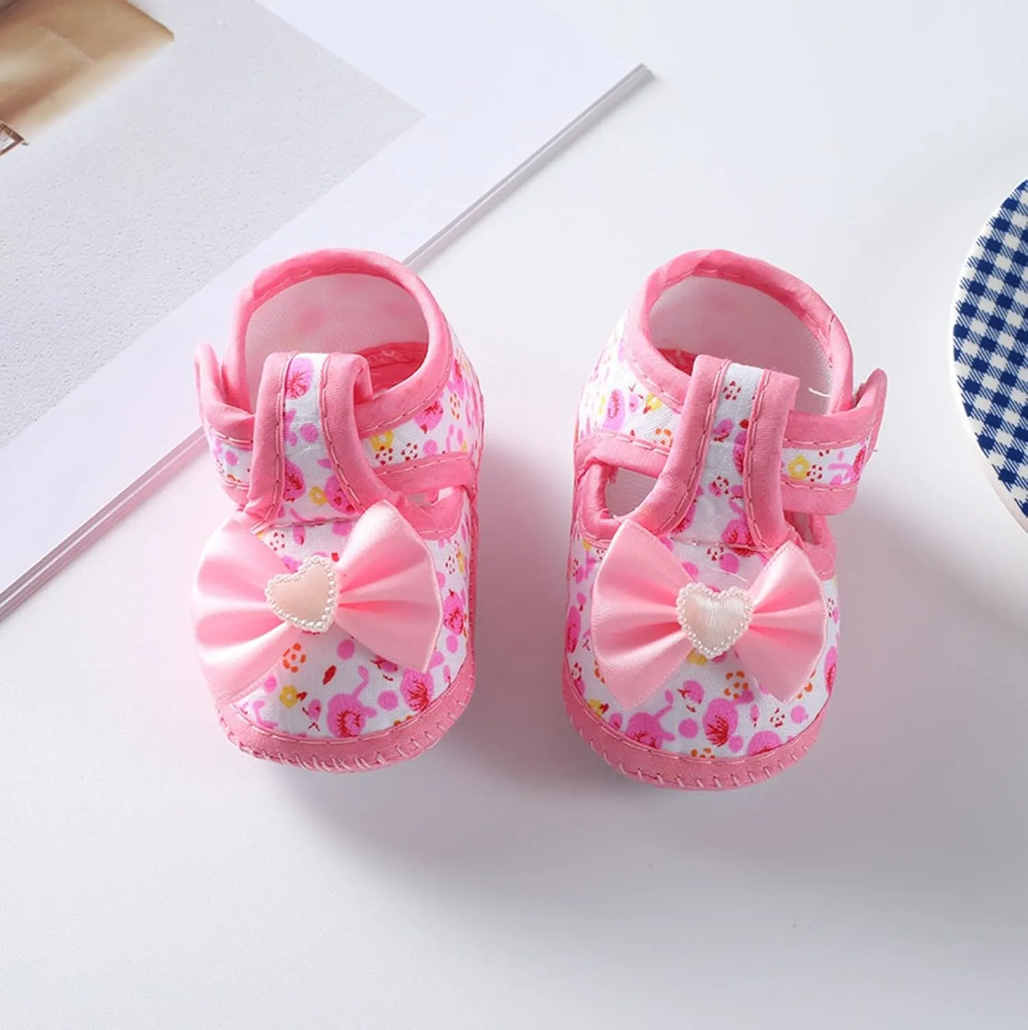 Infant Baby Boys Girls Learning To Walk Sandals Summer Autumn Shoes Baby Flat Shoes Cute Bow Sandals for Newborn