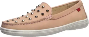 Marc Joseph New York Unisex-Child Kids Boys/Girls Leather Studded Loafer