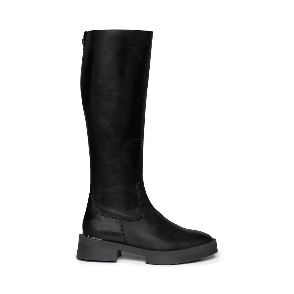 Medellyn High Boots BLACK LEATHER