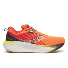 Mens Saucony Triumph 22 Running Shoes in Spice/Canary - Advanced!