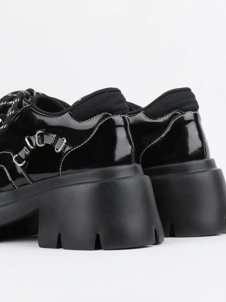 Studded belt platform shoes【s0000002126】